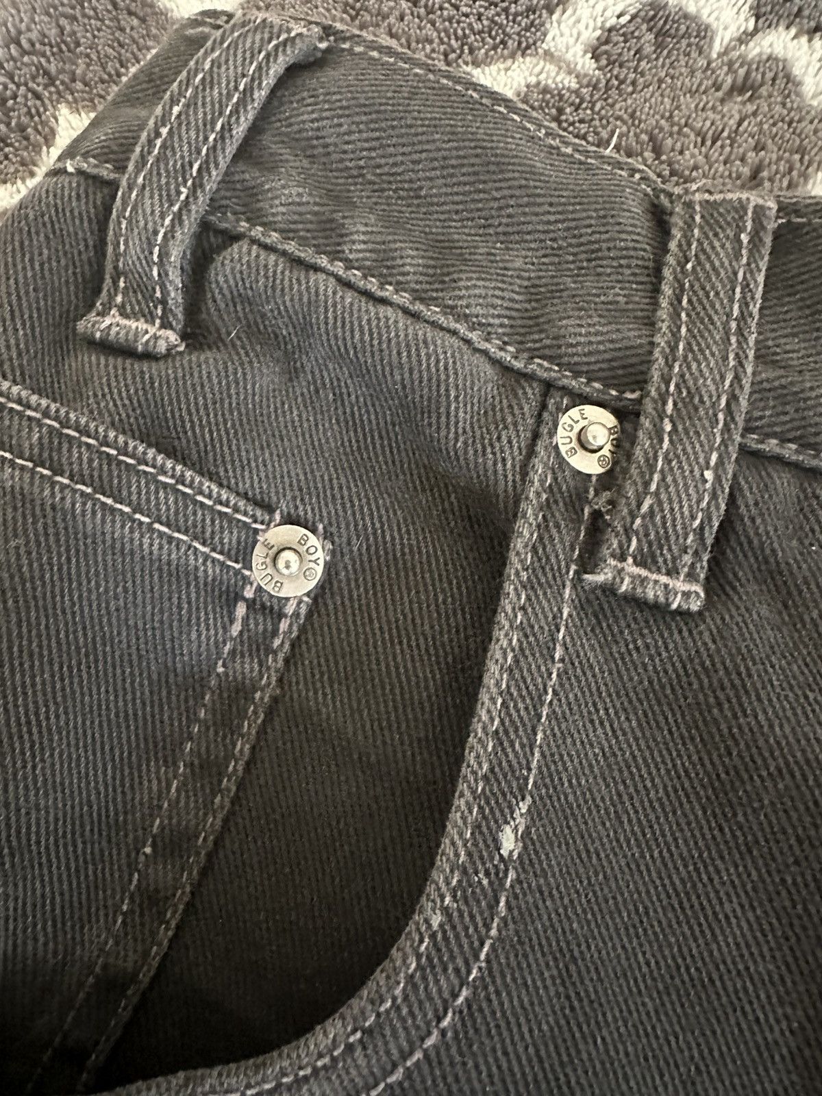 Vintage Vintage Bugle Boy Denim Jorts Size US 33 - 4 Thumbnail