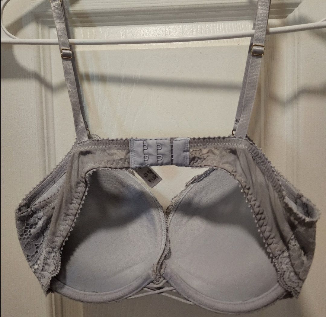Other Primark Secret Possessions Blue Rhinestone Push Up Bra 34B Size ONE SIZE - 3 Thumbnail