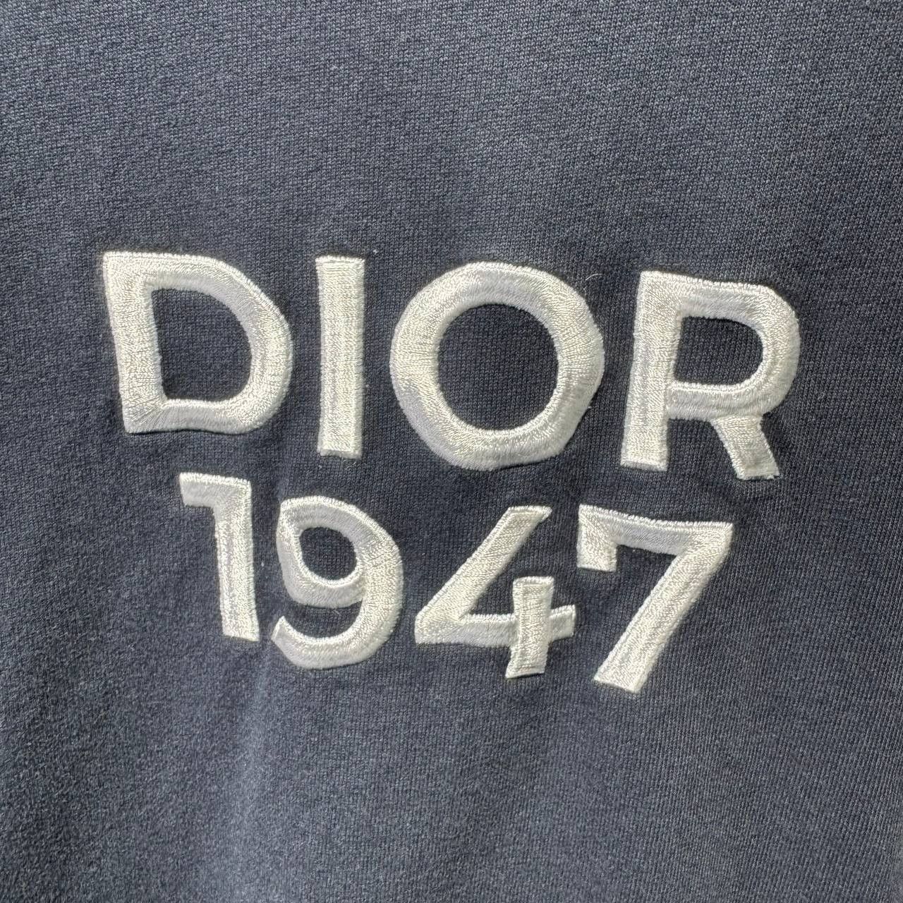 Dior Dior 1947 Logo Embroidered tee Size US M / EU 48-50 / 2 - 4 Thumbnail