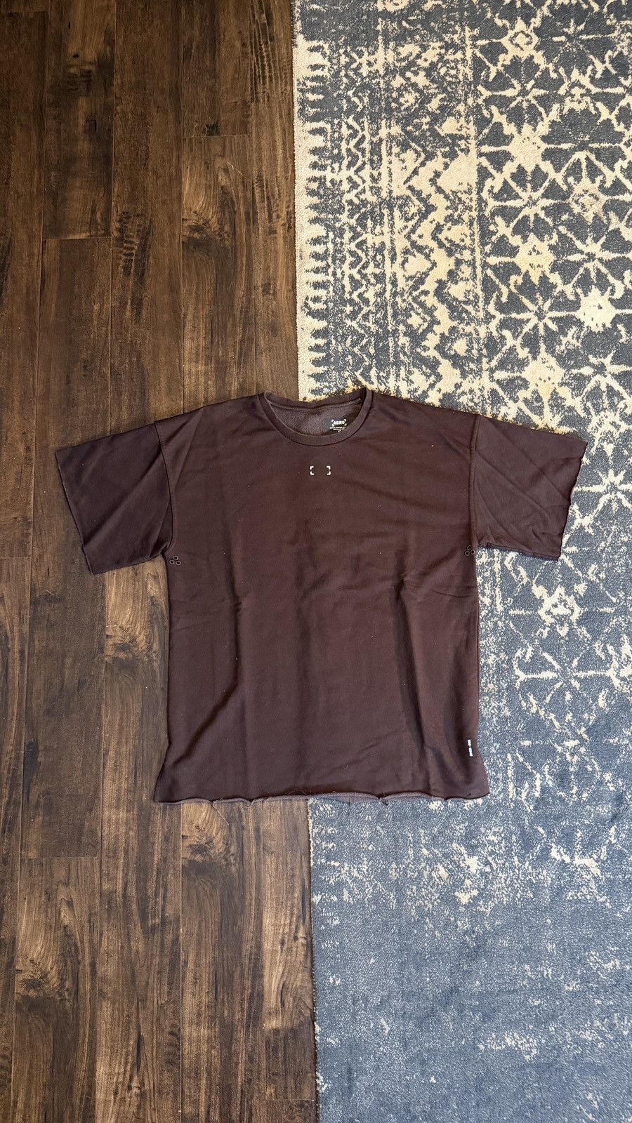 ASRV ASRV brown french terry boxy sport tshirt size XL Size US XL / EU 56 / 4 - 1 Thumbnail