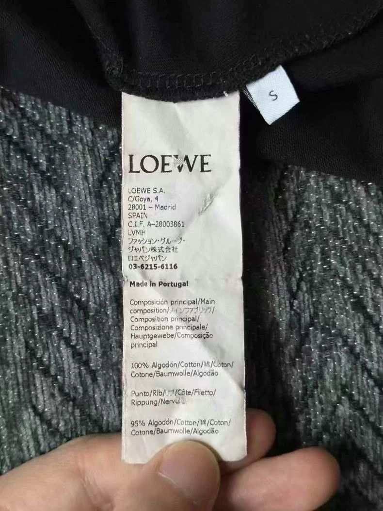 Loewe Loewe Black fluorescent logo short sleeves Size S / US 4 / IT 40 - 3 Thumbnail