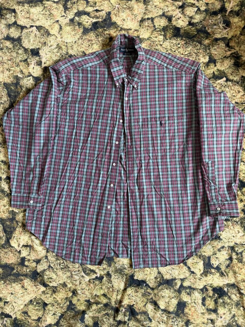 Ralph Lauren Ralph Lauren Vintage Plaid Button Down Size US XXL / EU 58 / 5 - 1 Thumbnail