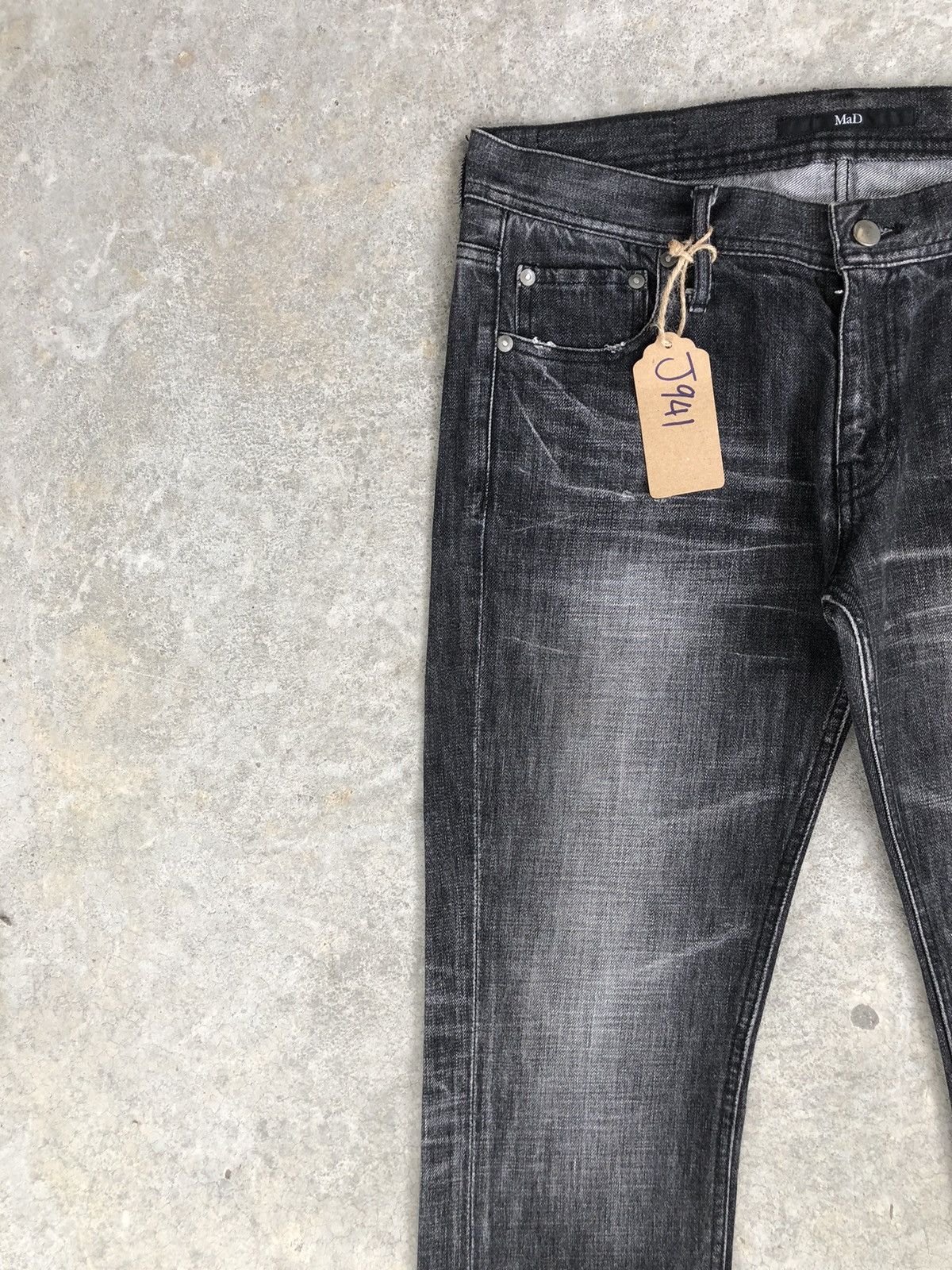 Japanese Brand Japanese Mad Flared Jeans Distressed Jeans Size US 33 - 4 Thumbnail