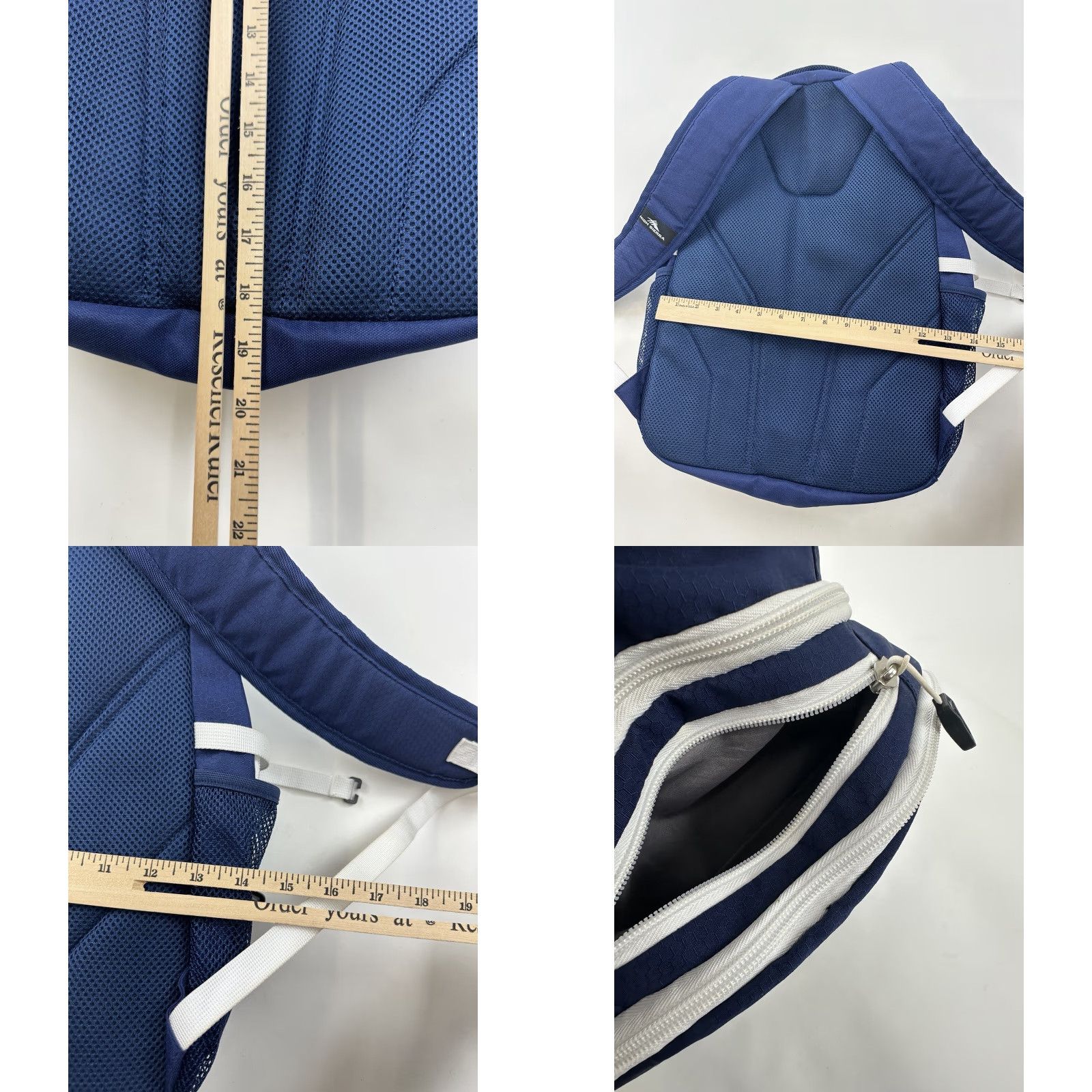 High Sierra High Sierra Backpack Blue Laptop Sleeve Bottle Double Strap Size ONE SIZE - 8 Thumbnail