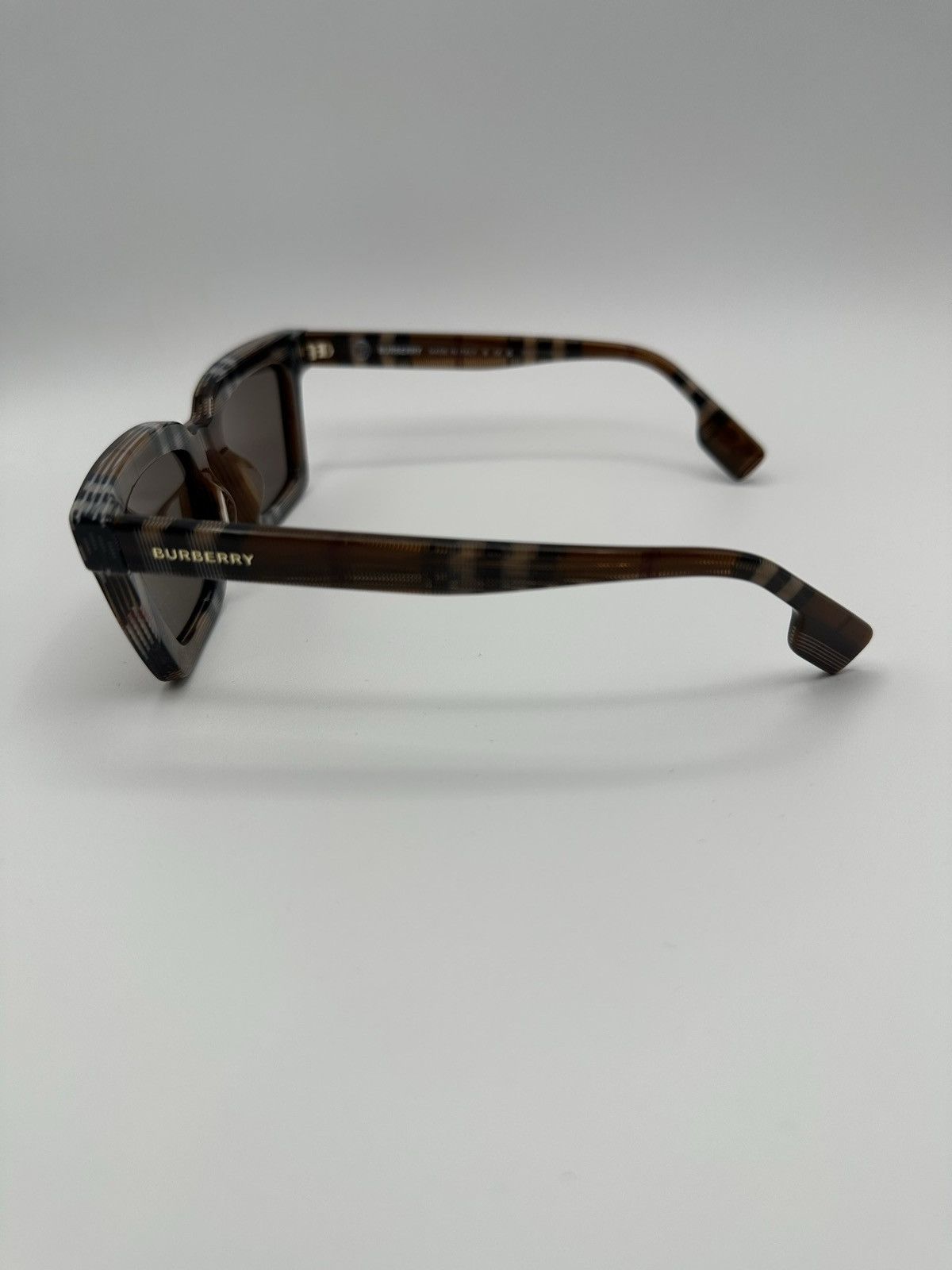 Burberry Burberry Checkered Acetate Sunglasses Size ONE SIZE - 3 Thumbnail