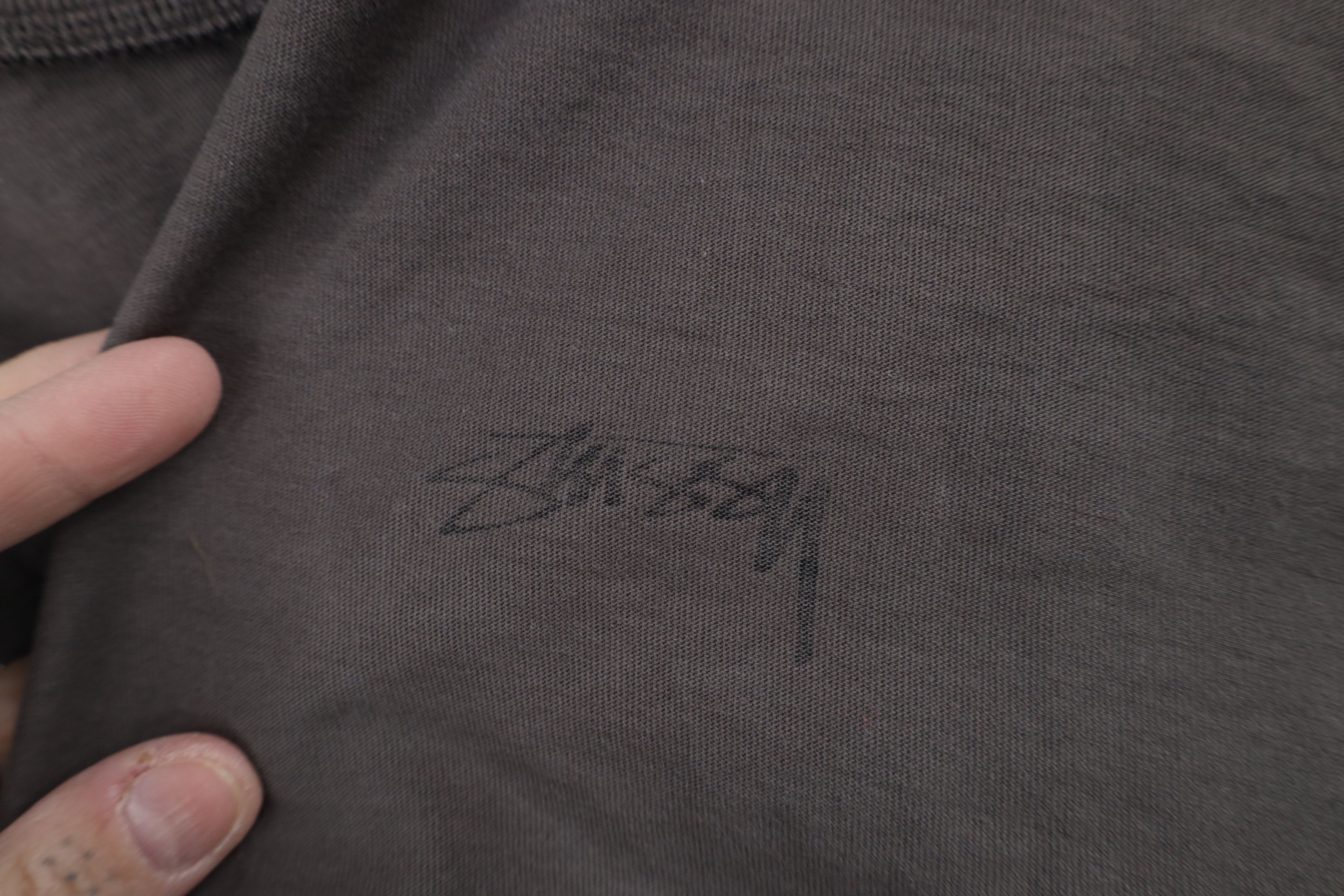 Stussy × Vintage Vintage Stussy Out Inside Out Long Sleeve T-Shirt Gray Size US XL / EU 56 / 4 - 4 Thumbnail