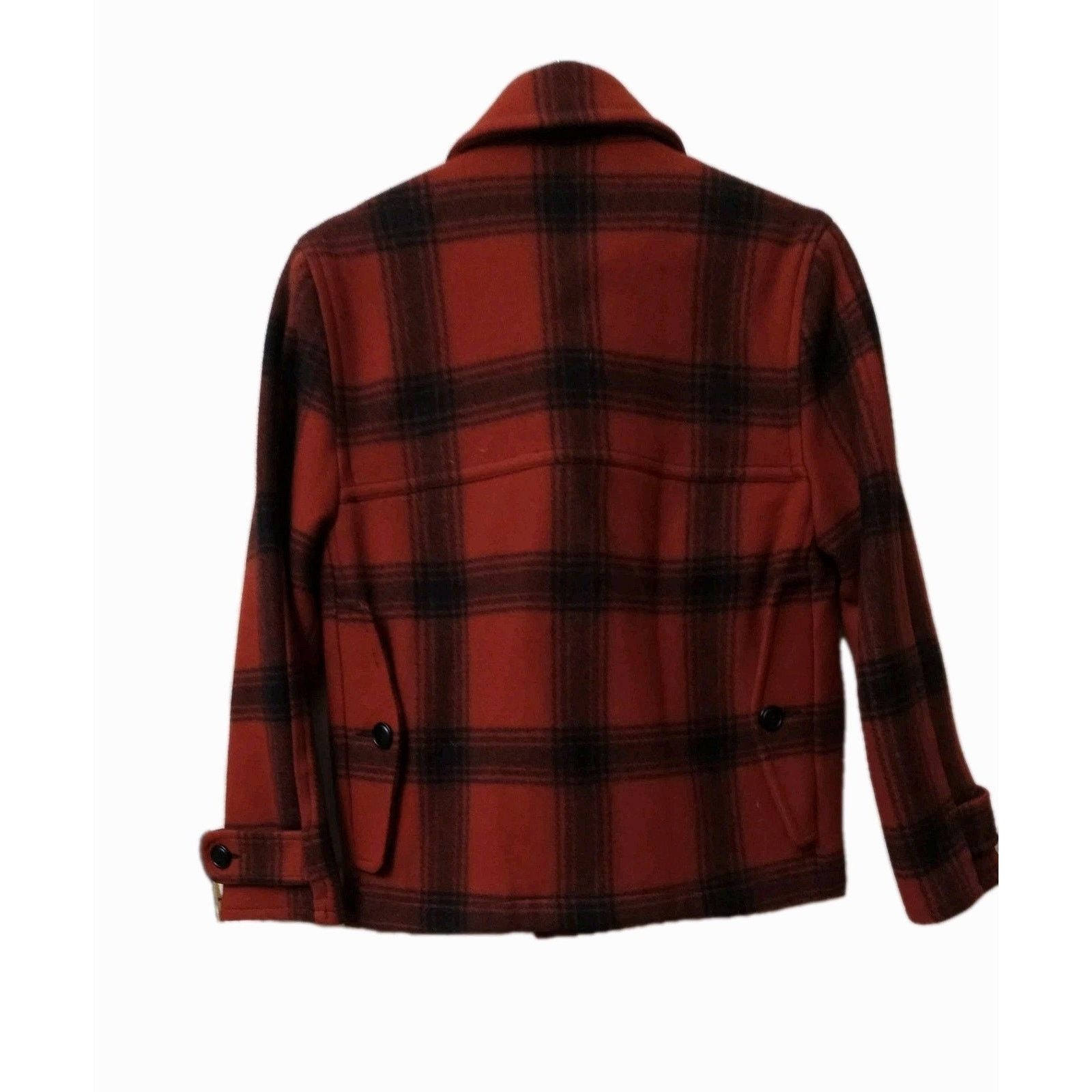 Polo Ralph Lauren Polo Ralph Lauren Rugby Check Tartan Plaid Wool leather Size US XS / EU 42 / 0 - 2 Thumbnail
