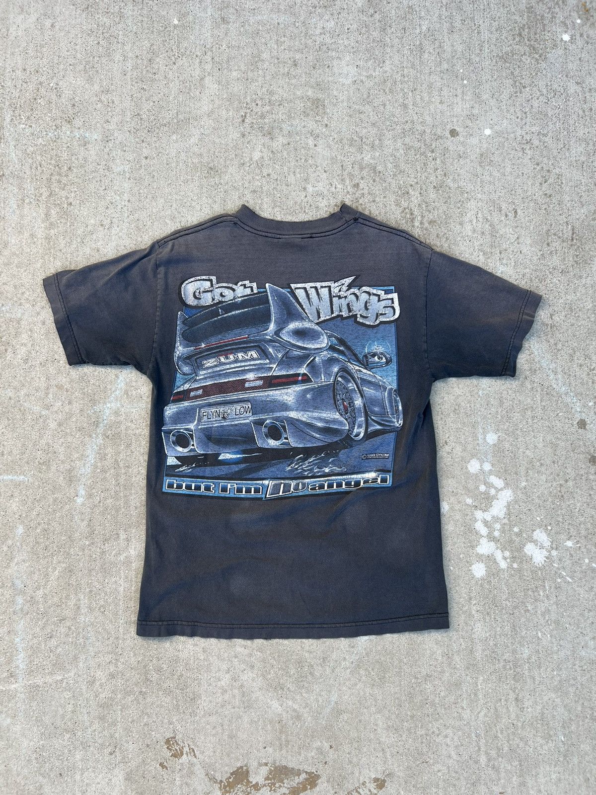 Vintage 90s Speedrods Got Wings Tee Size US M / EU 48-50 / 2 - 3 Thumbnail