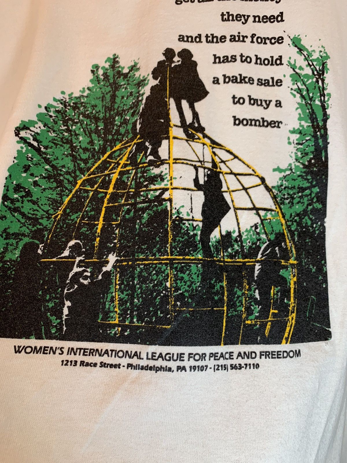 Vintage RARE* Vintage Bake Sale For A Bomber Art Single Stitch Shirt Size US L / EU 52-54 / 3 - 3 Thumbnail