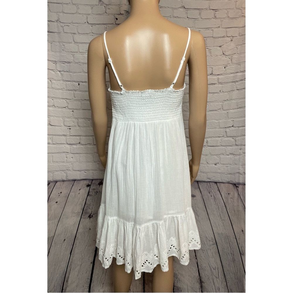 House of Harlow NWT New House of Harlow 1960 White Cotton Embroidered Dress Size XS / US 0-2 / IT 36-38 - 3 Thumbnail
