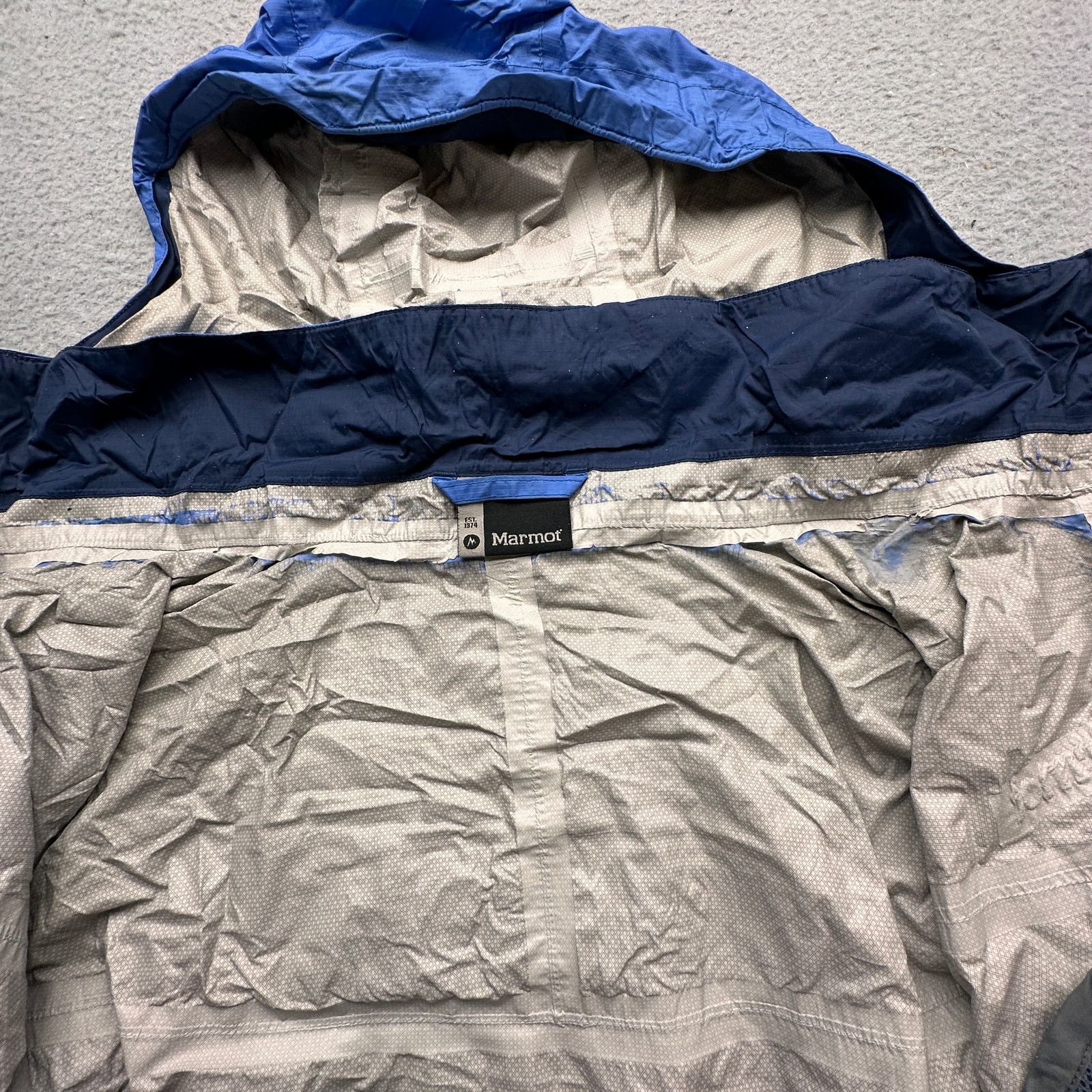 Marmot Marmot Blue Waterproof Windbreaker Jacket Women Medium Size M / US 6-8 / IT 42-44 - 6 Thumbnail