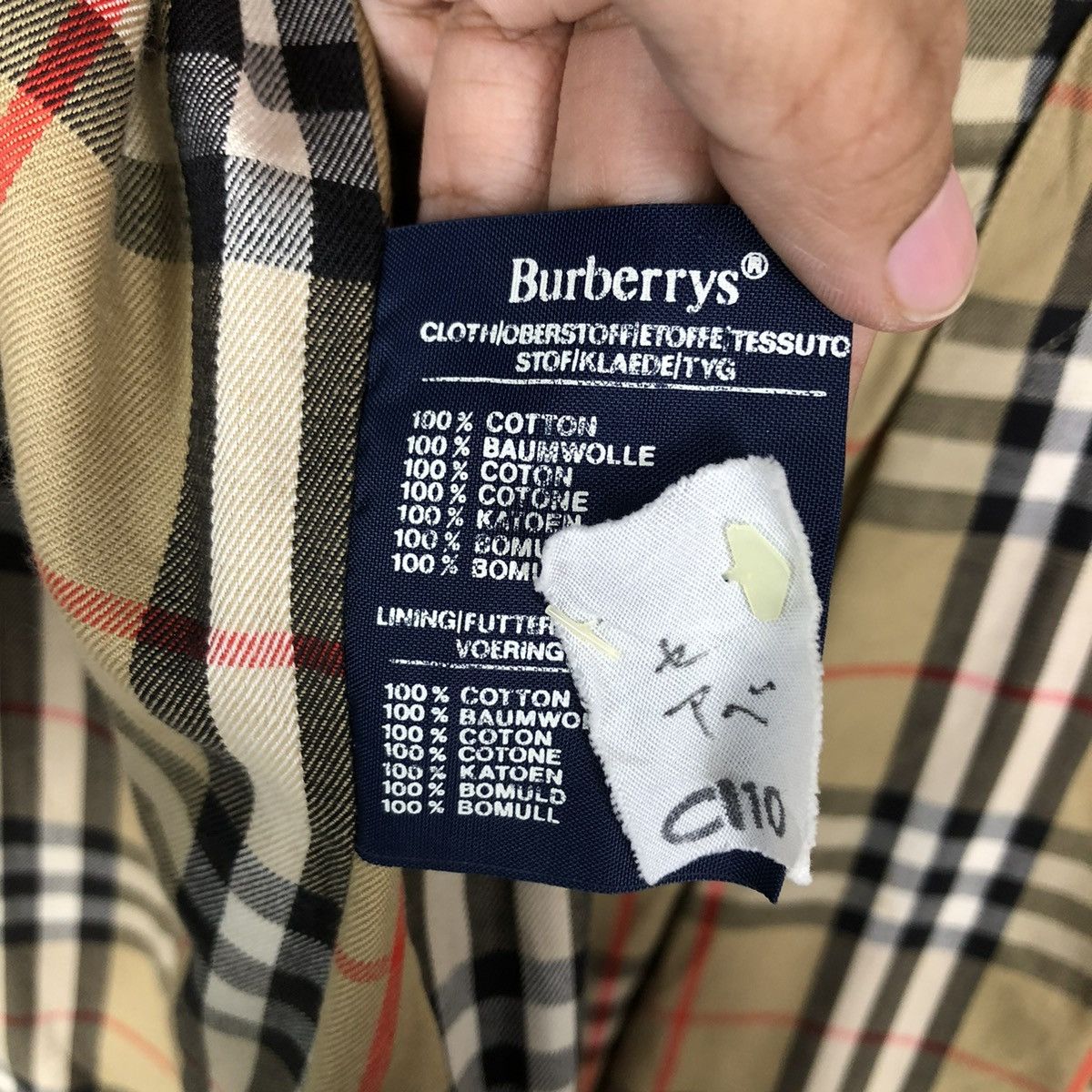 Burberry 🔥VINTAGE BURBERRYS MADE IN ENGLAND LONG JACKET TRENCH Size US S / EU 44-46 / 1 - 20 Thumbnail