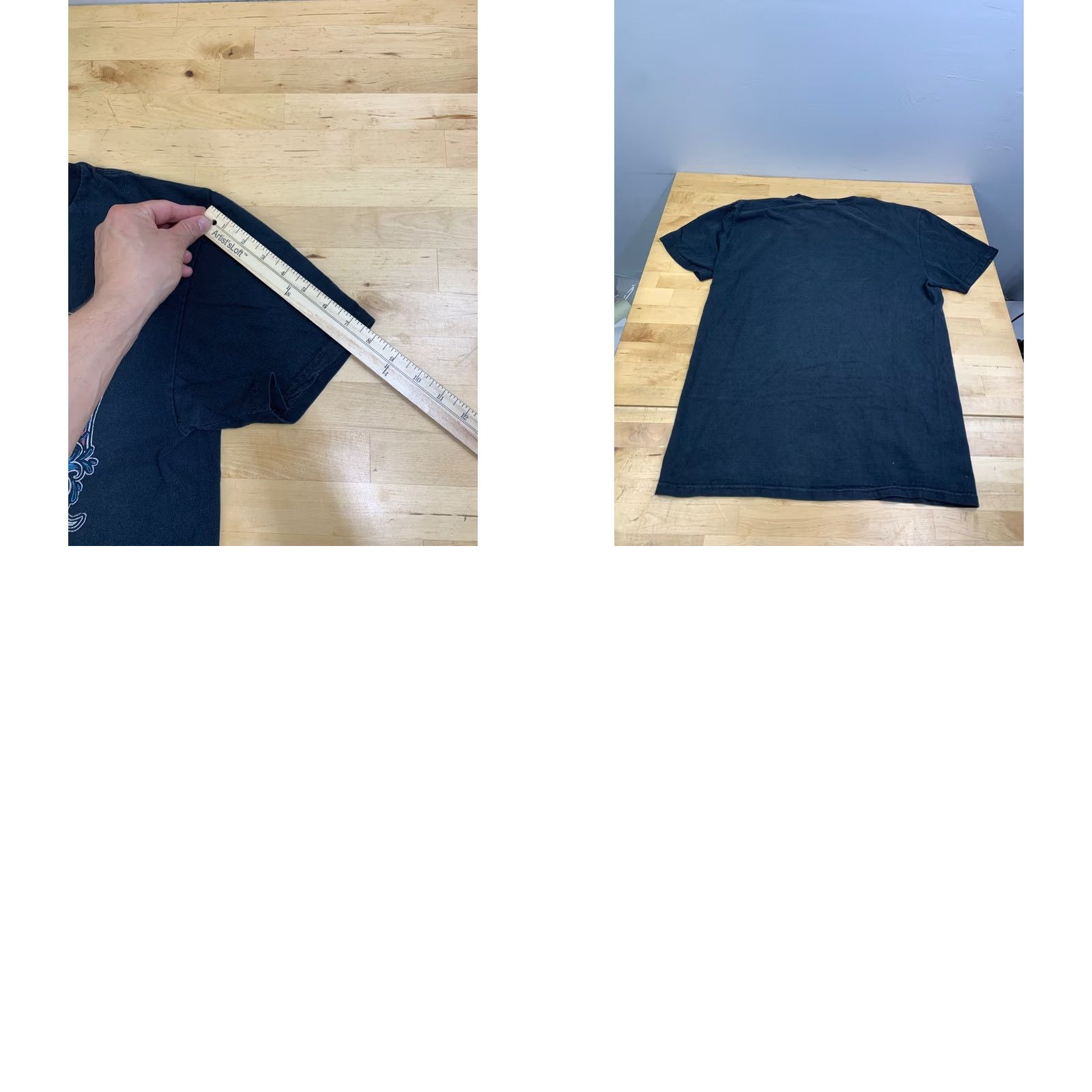 Quiksilver VINTAGE Quiksilver Shirt Men M Black Graphic Print Surf Skull Wave Y2K 13064 Size US M / EU 48-50 / 2 - 8 Thumbnail