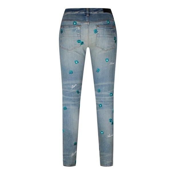 Amiri AMIRI Dice Skinny Jeans Size US 32 / EU 48 - 2 Thumbnail