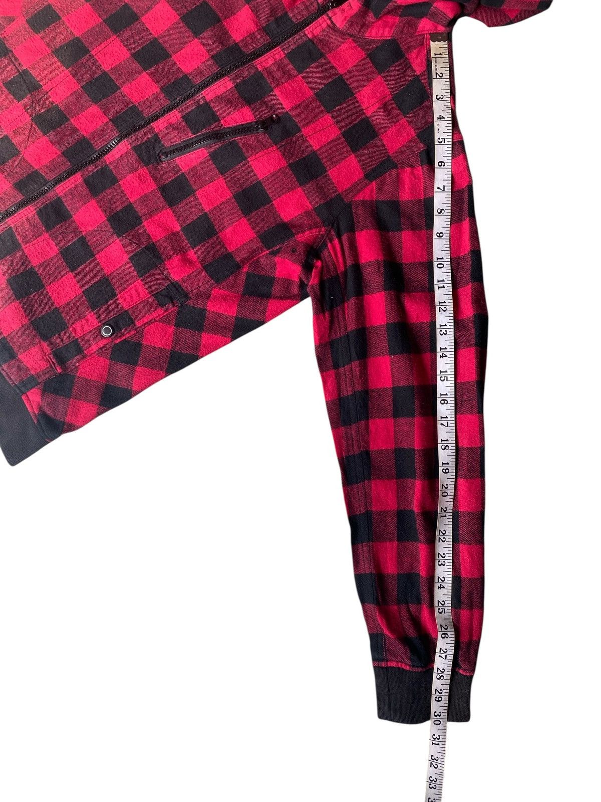 Japanese Brand Rare BAFFY Plaid Checkered Zipper Jacket Hoodie Size US L / EU 52-54 / 3 - 14 Thumbnail