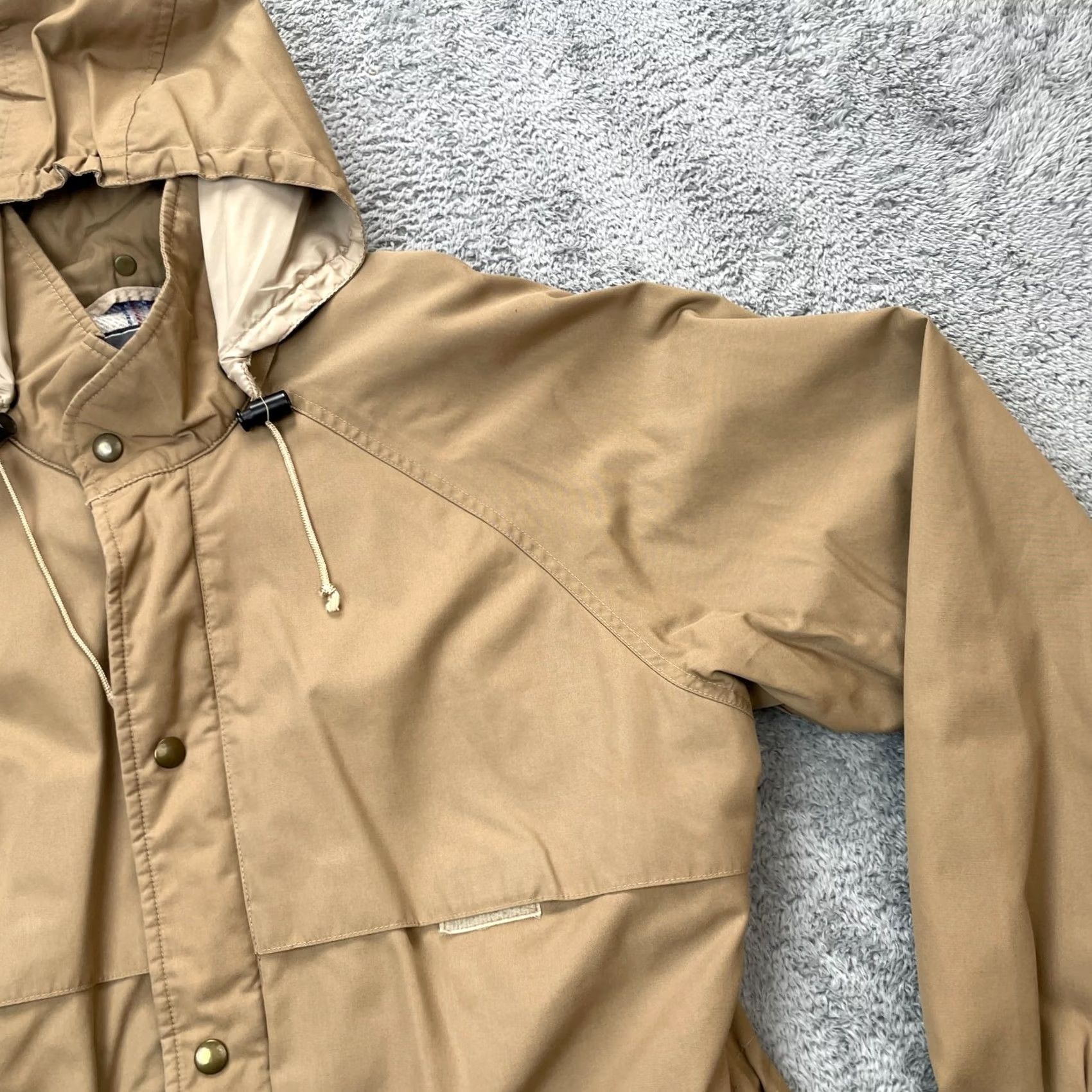 The North Face VINTAGE The North Face Jacket Womens Medium Beige Windy Pass Coat Detachable Hood Size M / US 6-8 / IT 42-44 - 6 Thumbnail