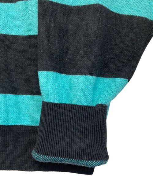 PACCBET o1mle1124 Crewneck Sweater & Knitwear in Black/Light Blue Size US M / EU 48-50 / 2 - 5 Thumbnail