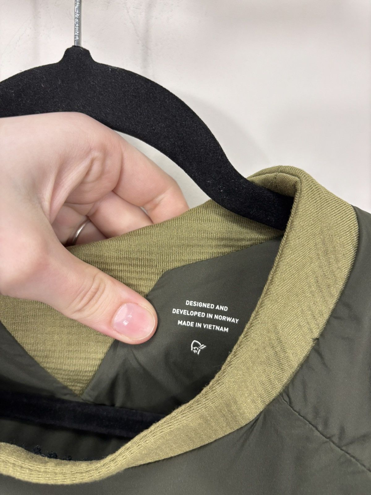 Norrona Norrona Tamok Alpha90 Crewneck Jacket Sample Olive Green Size US L / EU 52-54 / 3 - 12 Thumbnail
