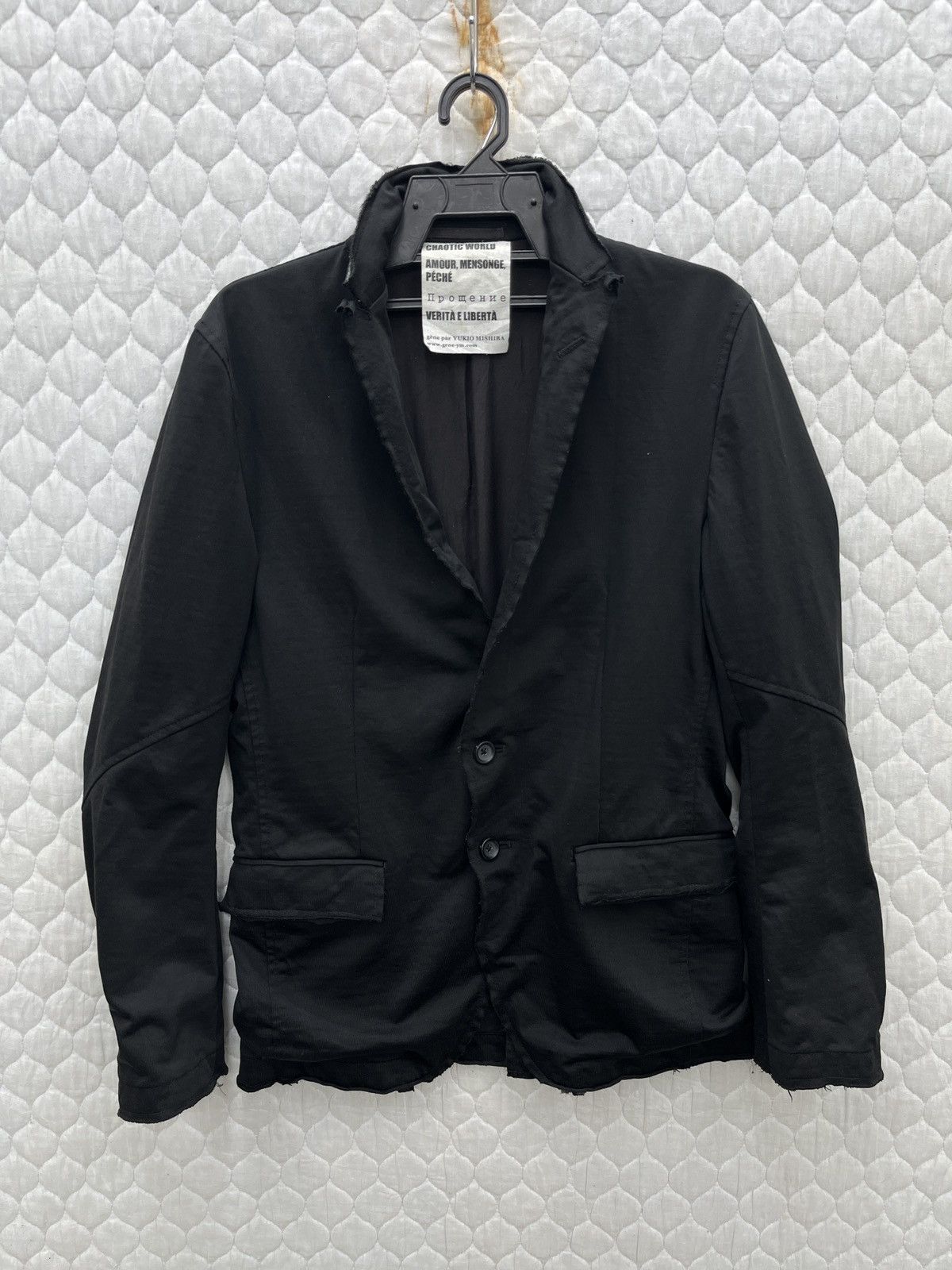 image of Archival Clothing x Gene Par Yukio Mishiba Archive Gene Par Yukio Mishiba Chaotic World Jacket in B