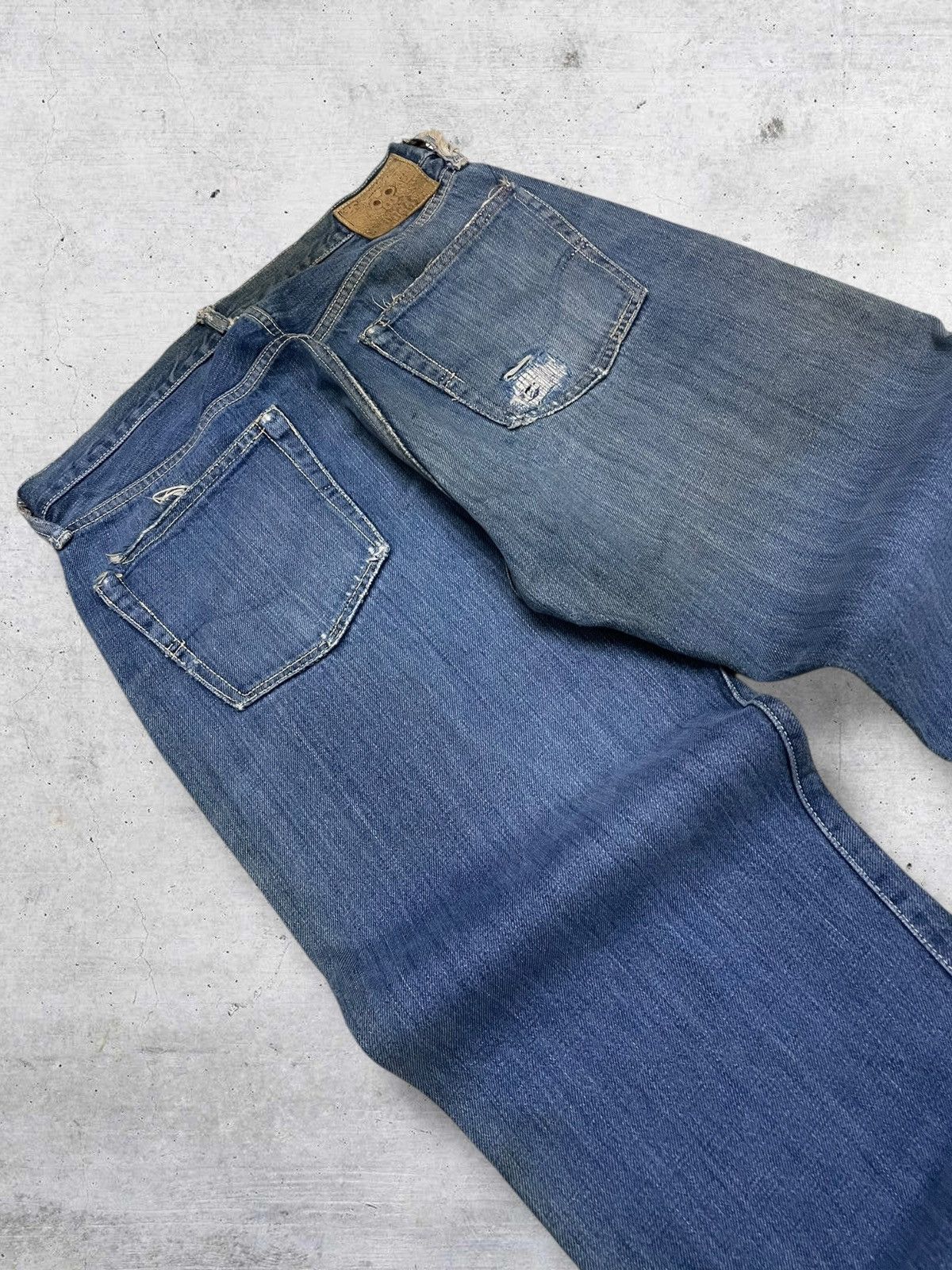 Nepenthes VINTAGE HOGGS BY NEPHENTES OG JAPAN DESIGNER SELVEDGE DENIM Size US 29 - 19 Thumbnail