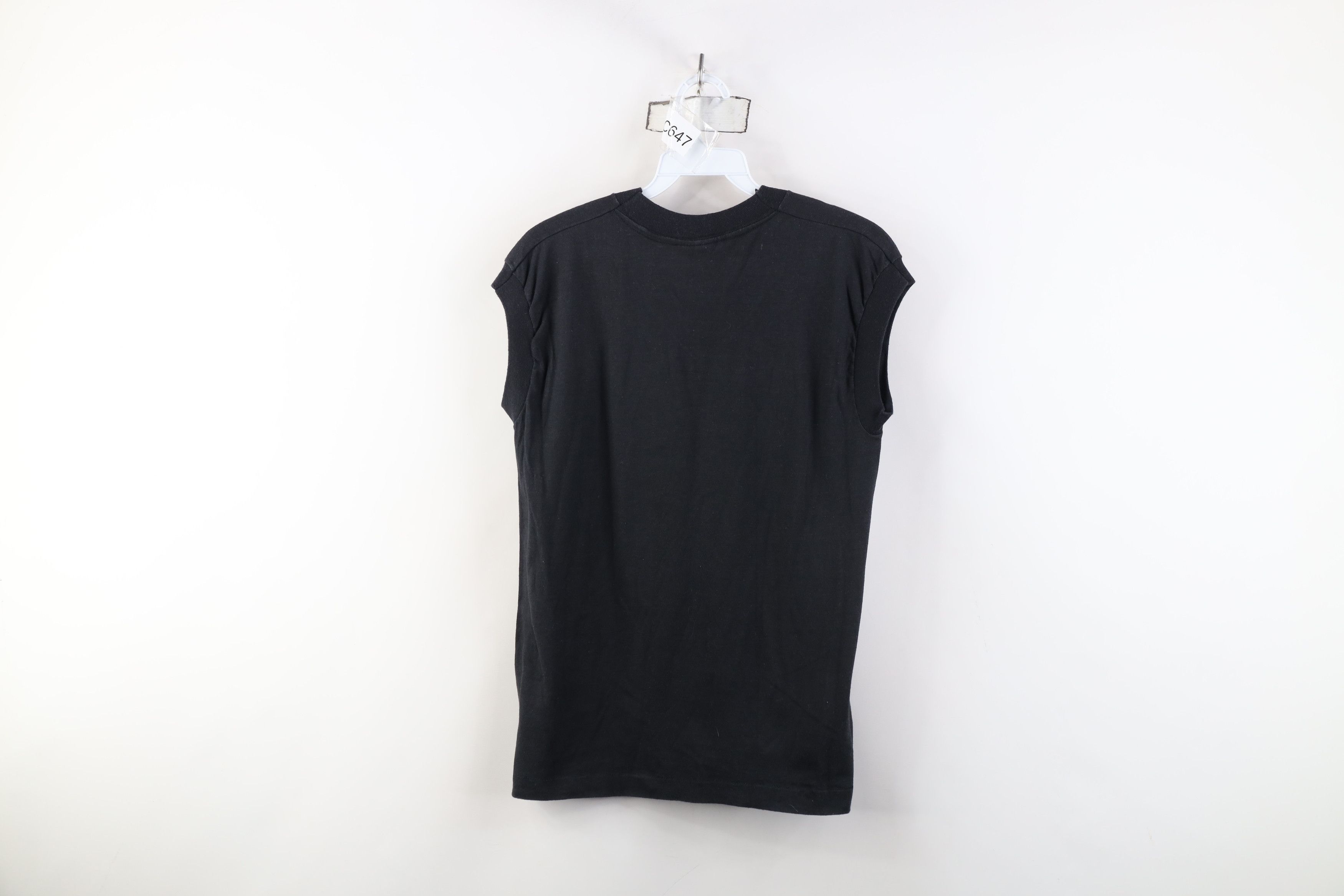 Vintage Vintage 70s 80s Streetwear Sailing Sleeveless T-Shirt USA Size M / US 6-8 / IT 42-44 - 12 Thumbnail