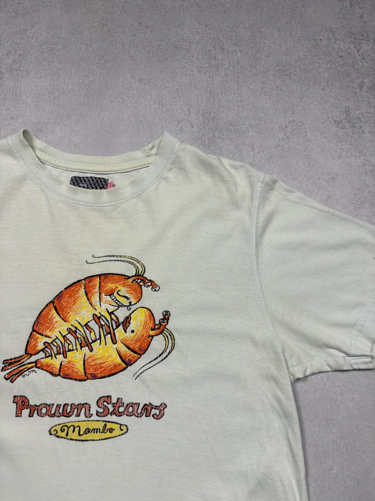 Mambo Vintage Prawn Stars Mambo 2000s Graphic T-shirt Y2K Retro Size US M / EU 48-50 / 2 - 2 Thumbnail
