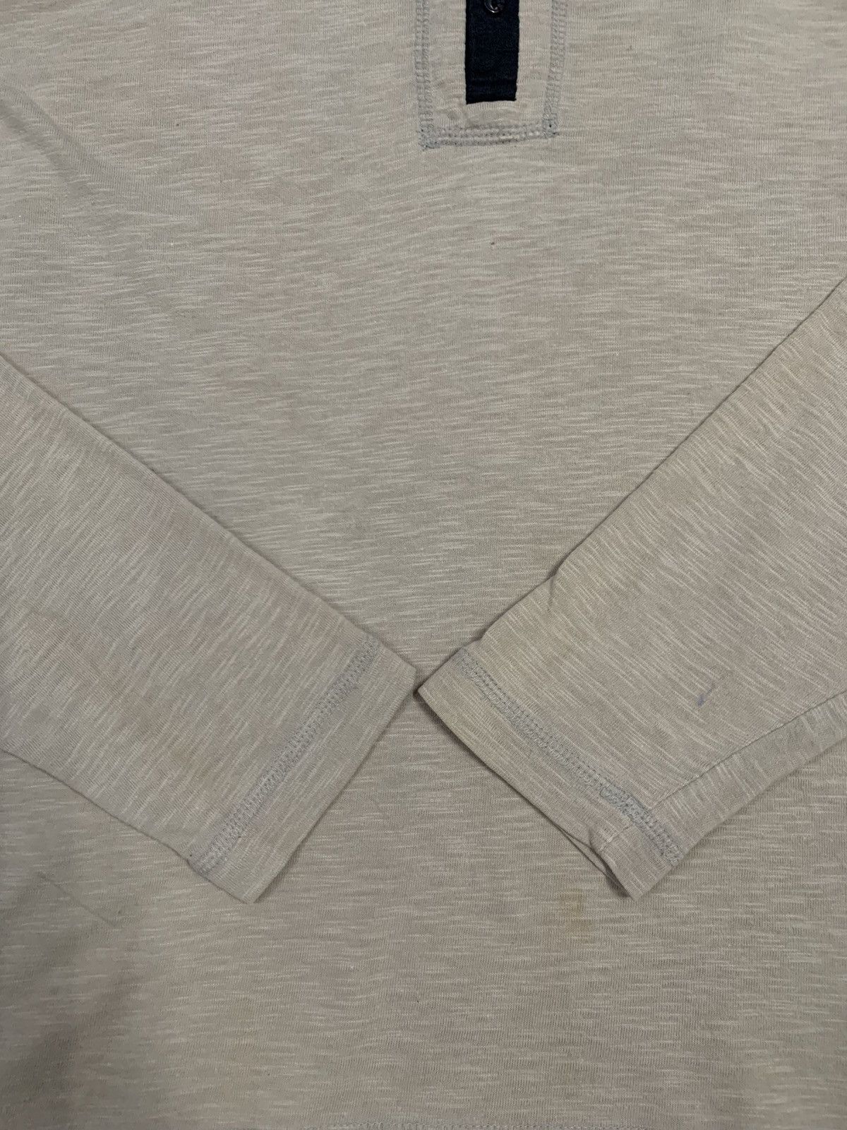 Yohji Yamamoto Vintage Sacsny Ysaccs Henley Long Sleeve by Yohji Yamamoto Size US M / EU 48-50 / 2 - 6 Thumbnail