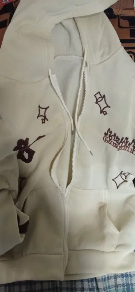 Japanese Brand Gothic Embroidered Cardigan Hoodies Size US L / EU 52-54 / 3 - 4 Thumbnail