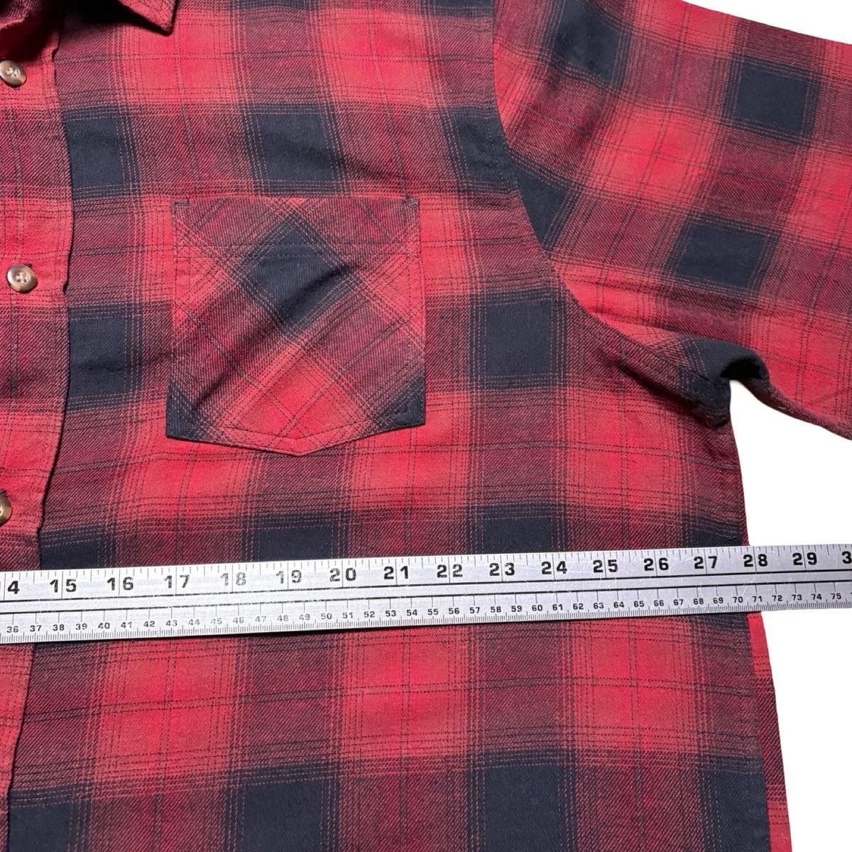 Other Field Stream Shirt Mens 2XL Red Buffalo Plaid Button Flannel Size US XXL / EU 58 / 5 - 4 Thumbnail