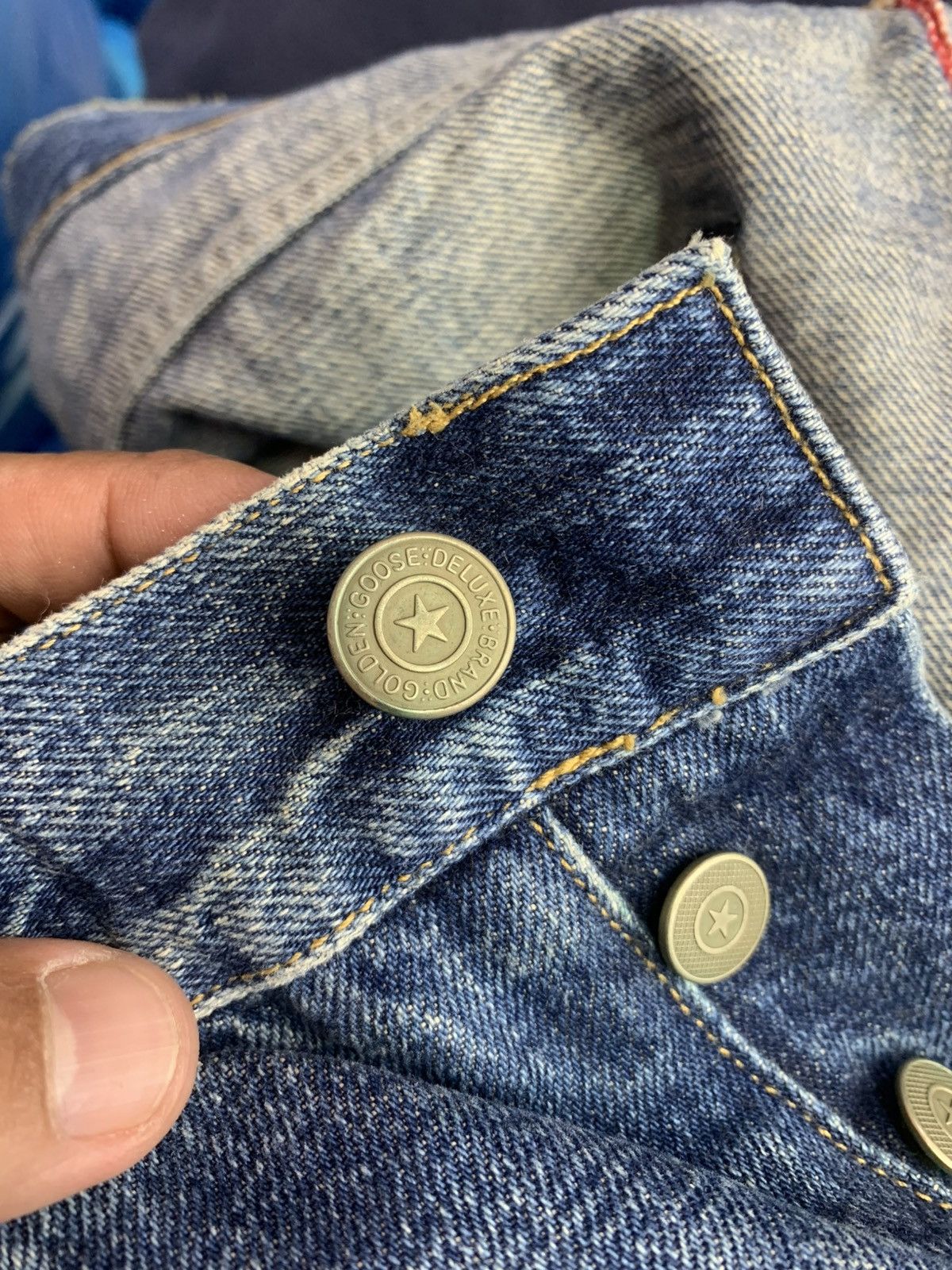 Golden Goose GOLDEN GOOSE SELVEDGE DENIM Size US 32 / EU 48 - 12 Thumbnail