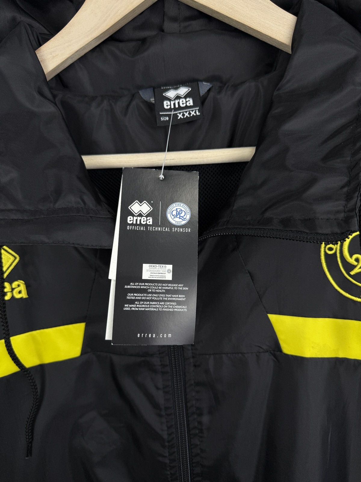 Errea ❗️NWT 🇬🇧 Errea Queens Park Rangers QPR Windbreaker Jacket Rare Size US XXL / EU 58 / 5 - 7 Thumbnail