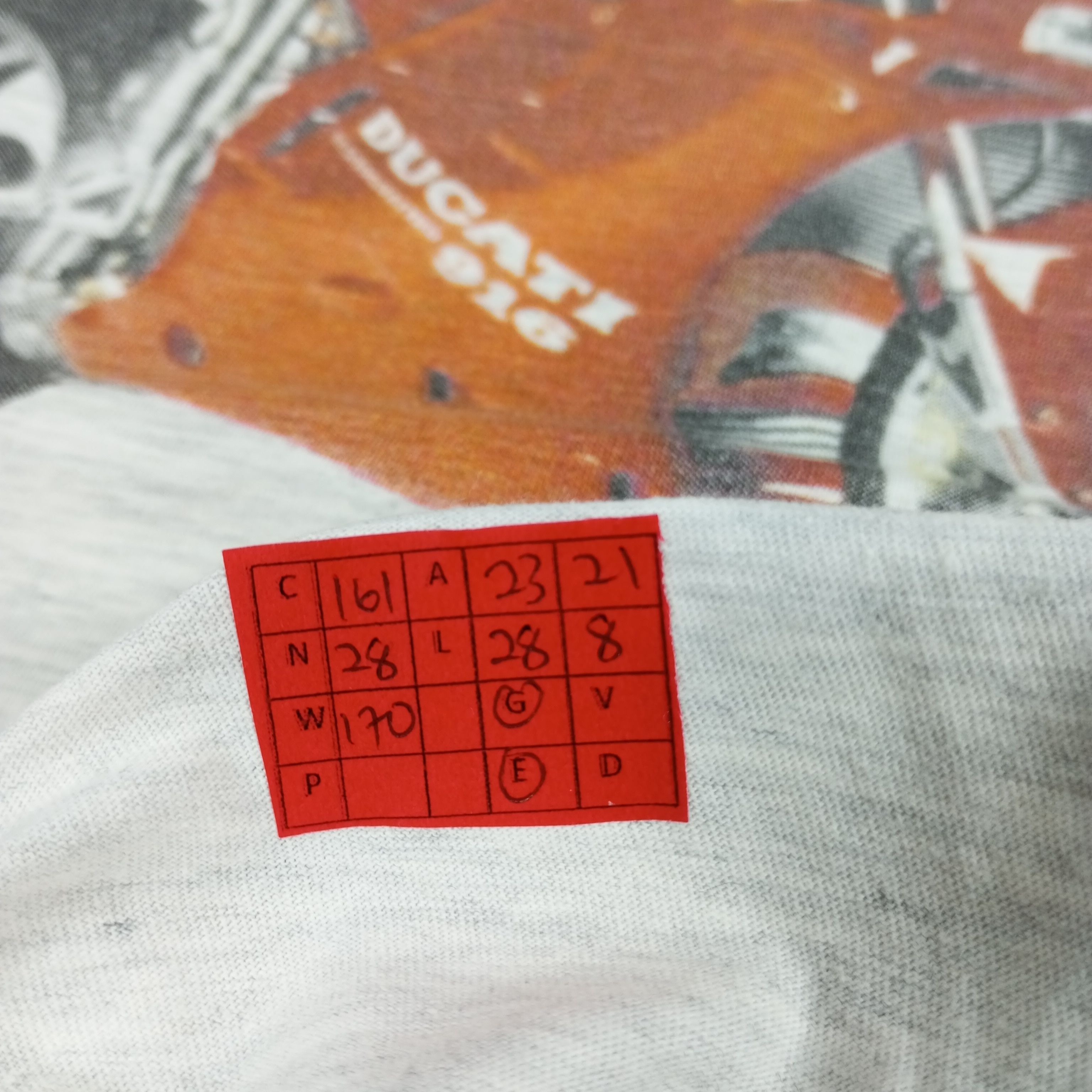 Ducati × Vintage Ducati 916 Luxury Motorcycle Brand Vintage Tshirt Size US XL / EU 56 / 4 - 10 Thumbnail