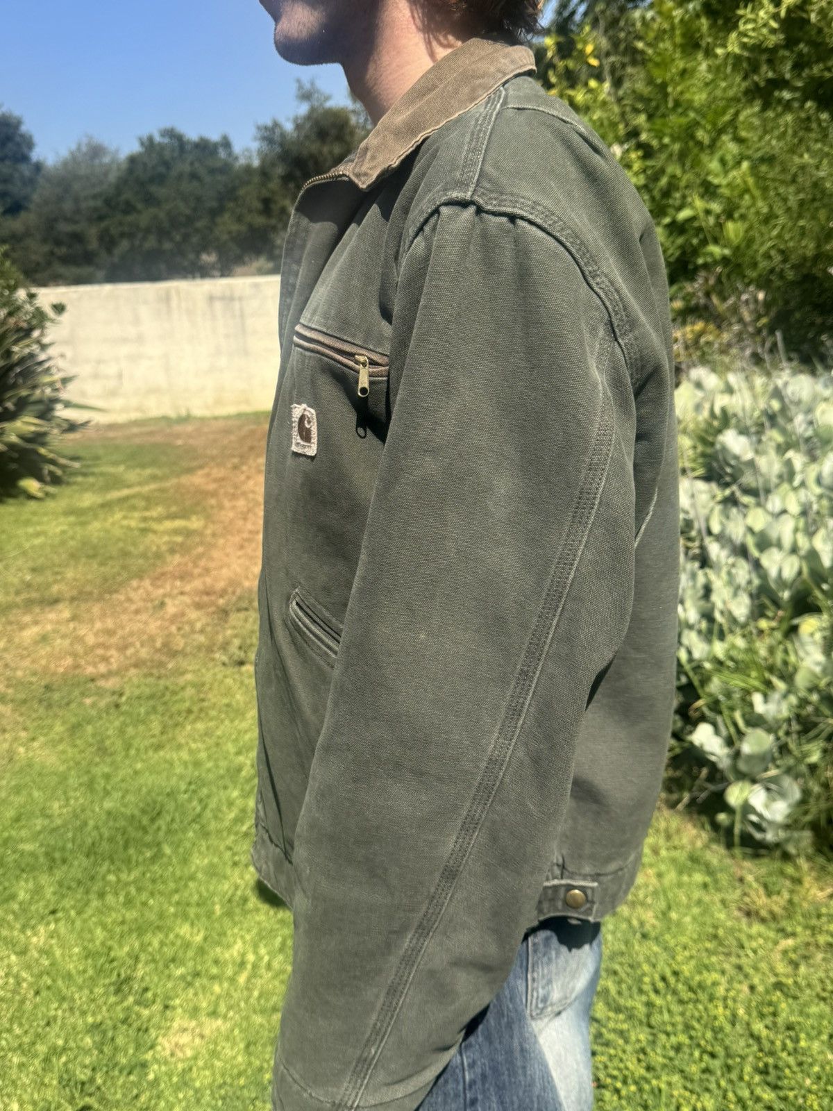 Carhartt Vintage j97mos green Carhartt Detroit Jacket Size US M / EU 48-50 / 2 - 4 Thumbnail