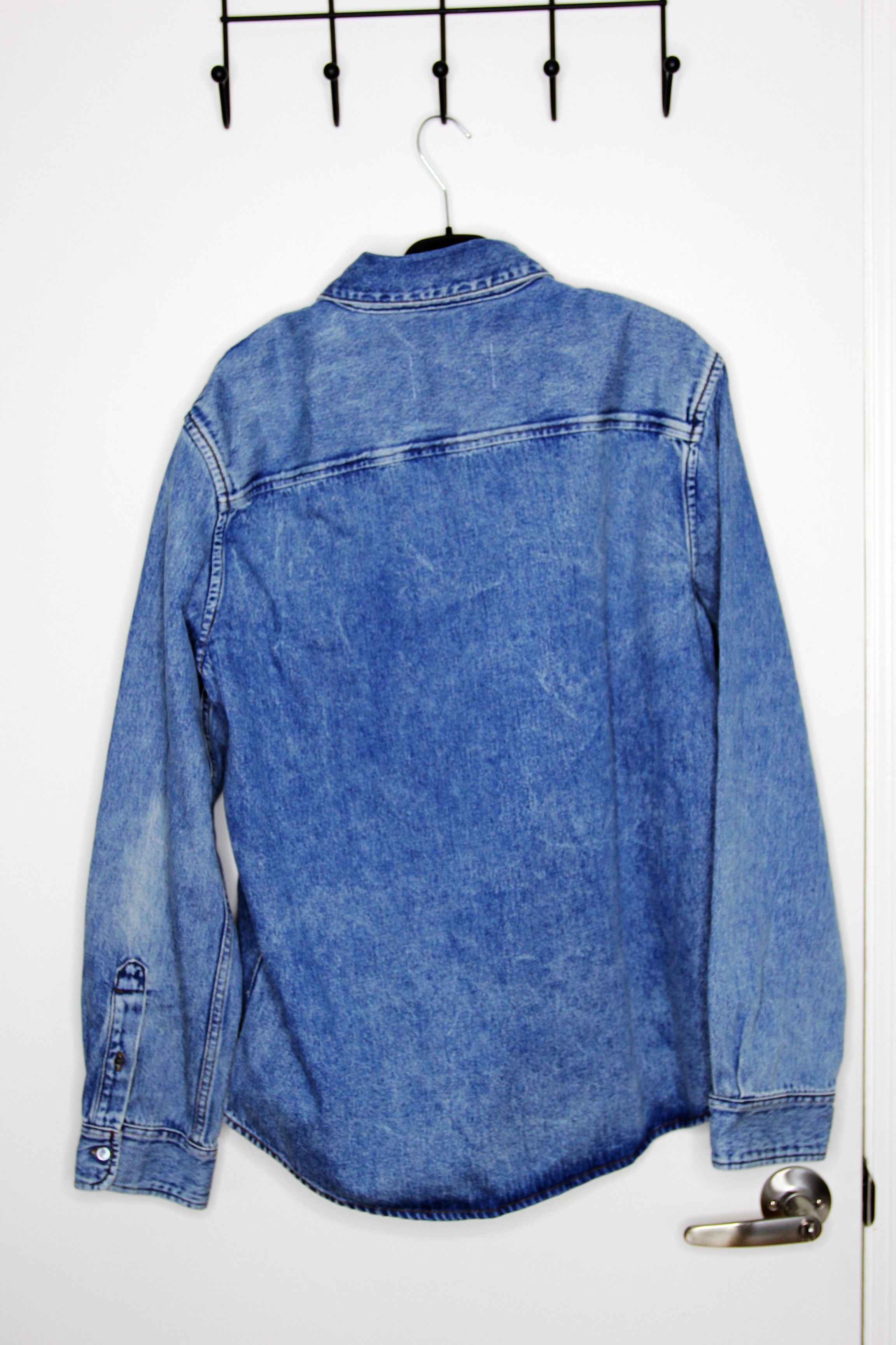 AMI BNWT AW25 AMI FADED DENIM SHIRT L Size US L / EU 52-54 / 3 - 3 Thumbnail
