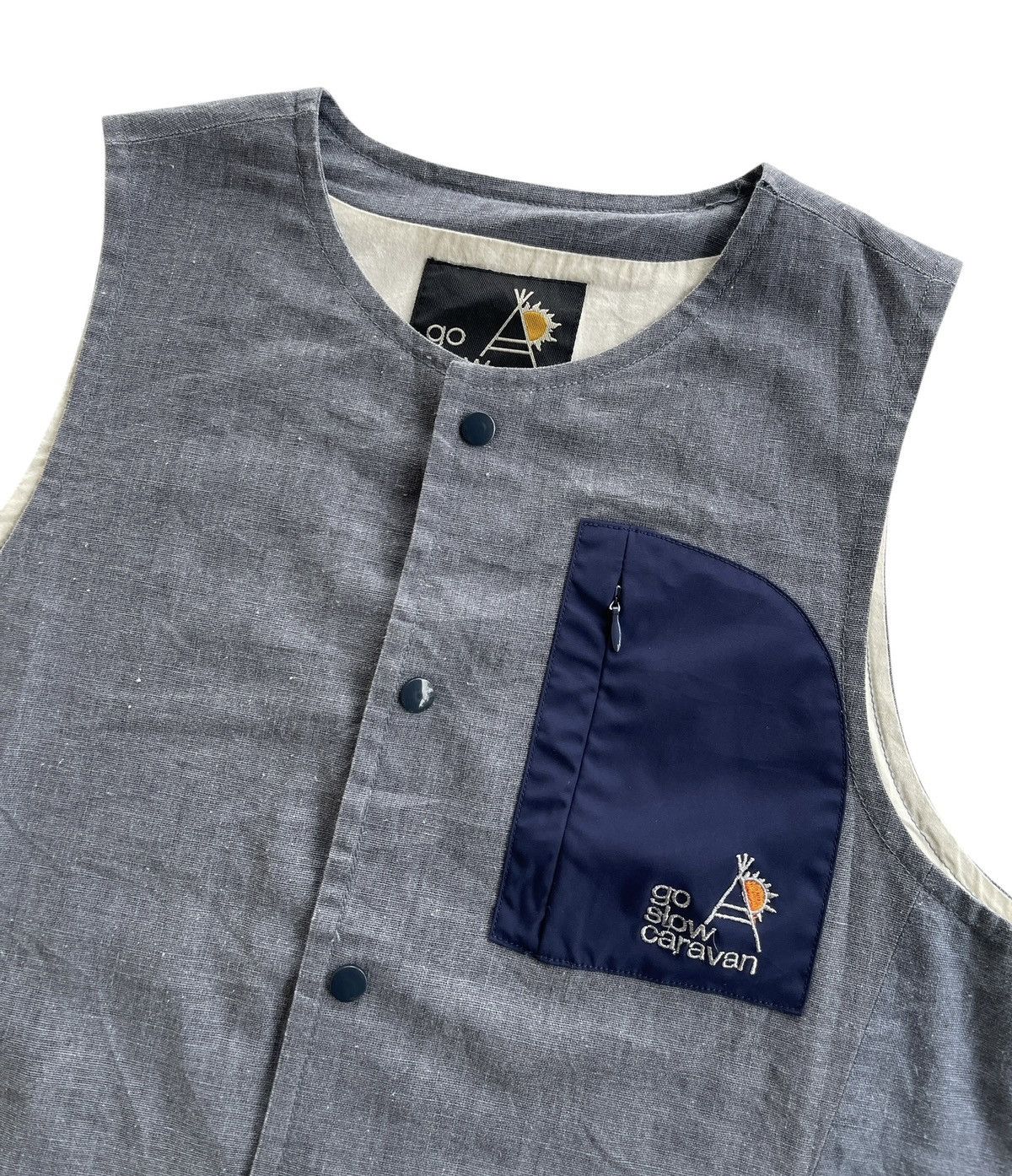 go slow caravan Go Slow Caravan Sleeve Less Vest Size US M / EU 48-50 / 2 - 4 Thumbnail