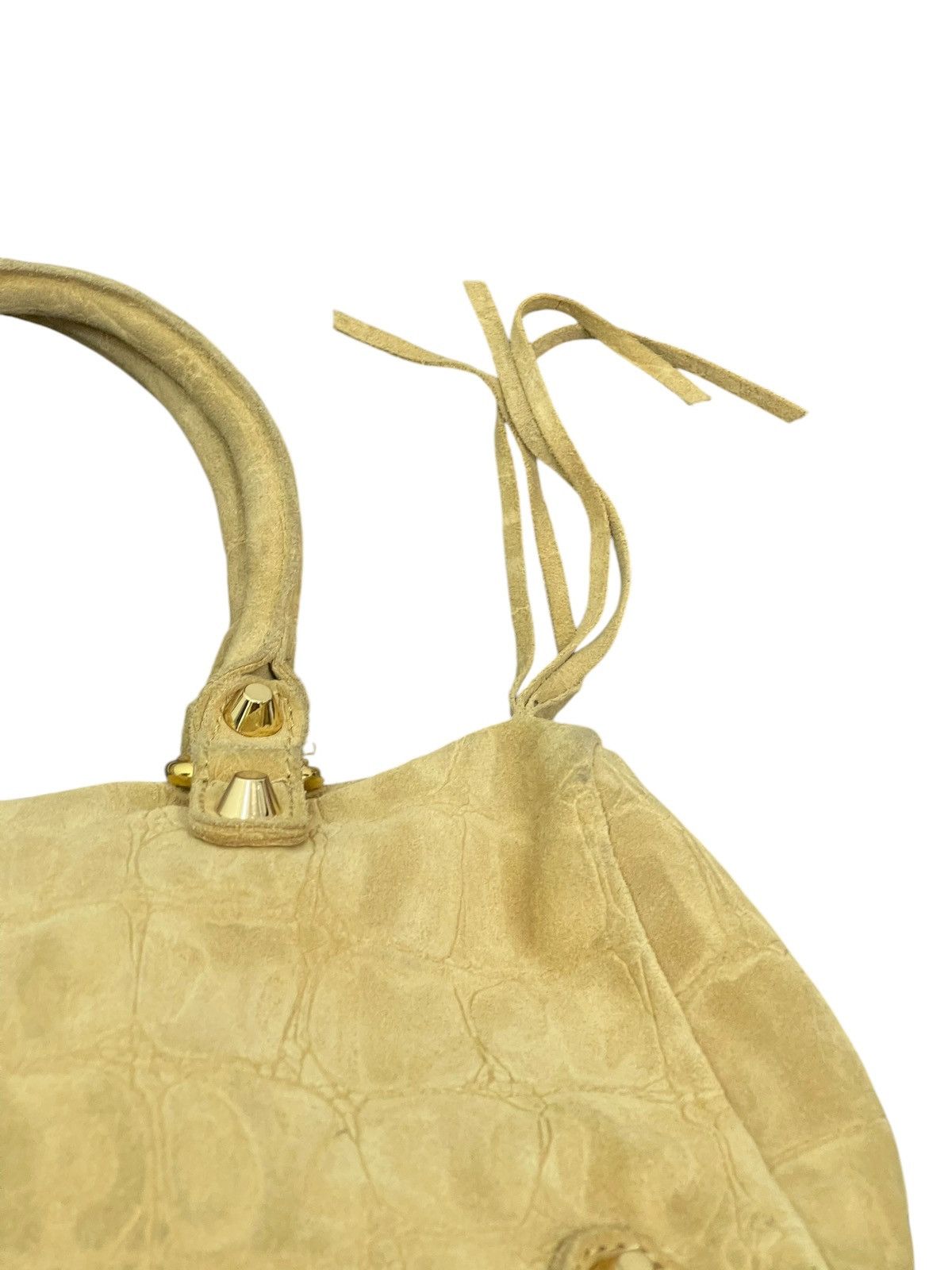 Genuine Leather Full Suede Leather Linea Pelle East-West Bag 1🟩6 Size ONE SIZE - 11 Thumbnail