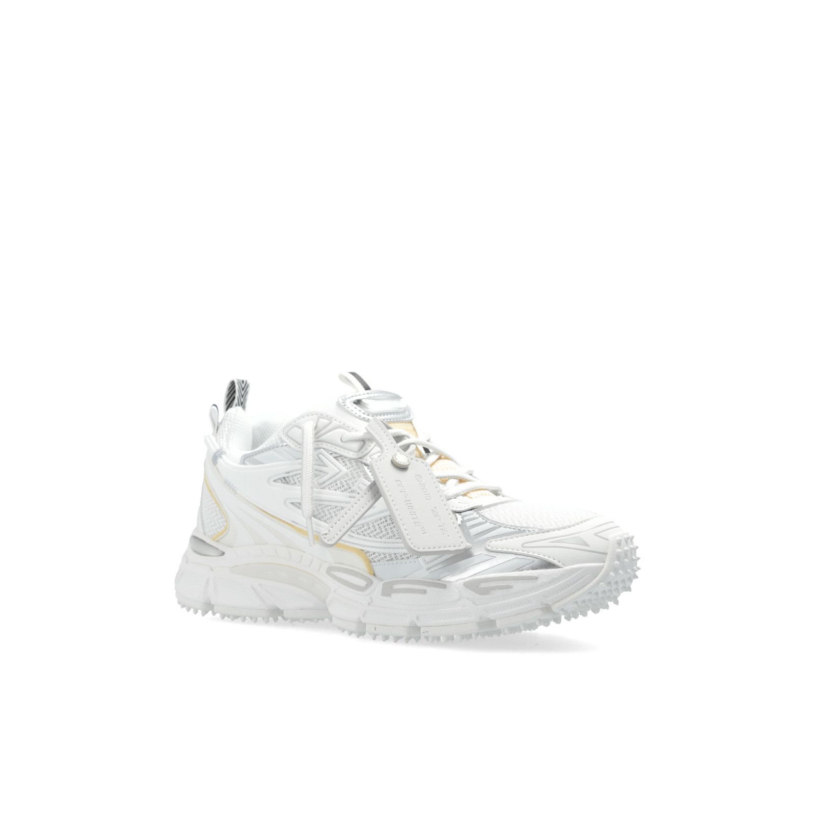 Off-White OFF-WHITE Ow Be Right White Leather Sneakers New & Authentic Size US 11 / IT 41 - 2 Thumbnail