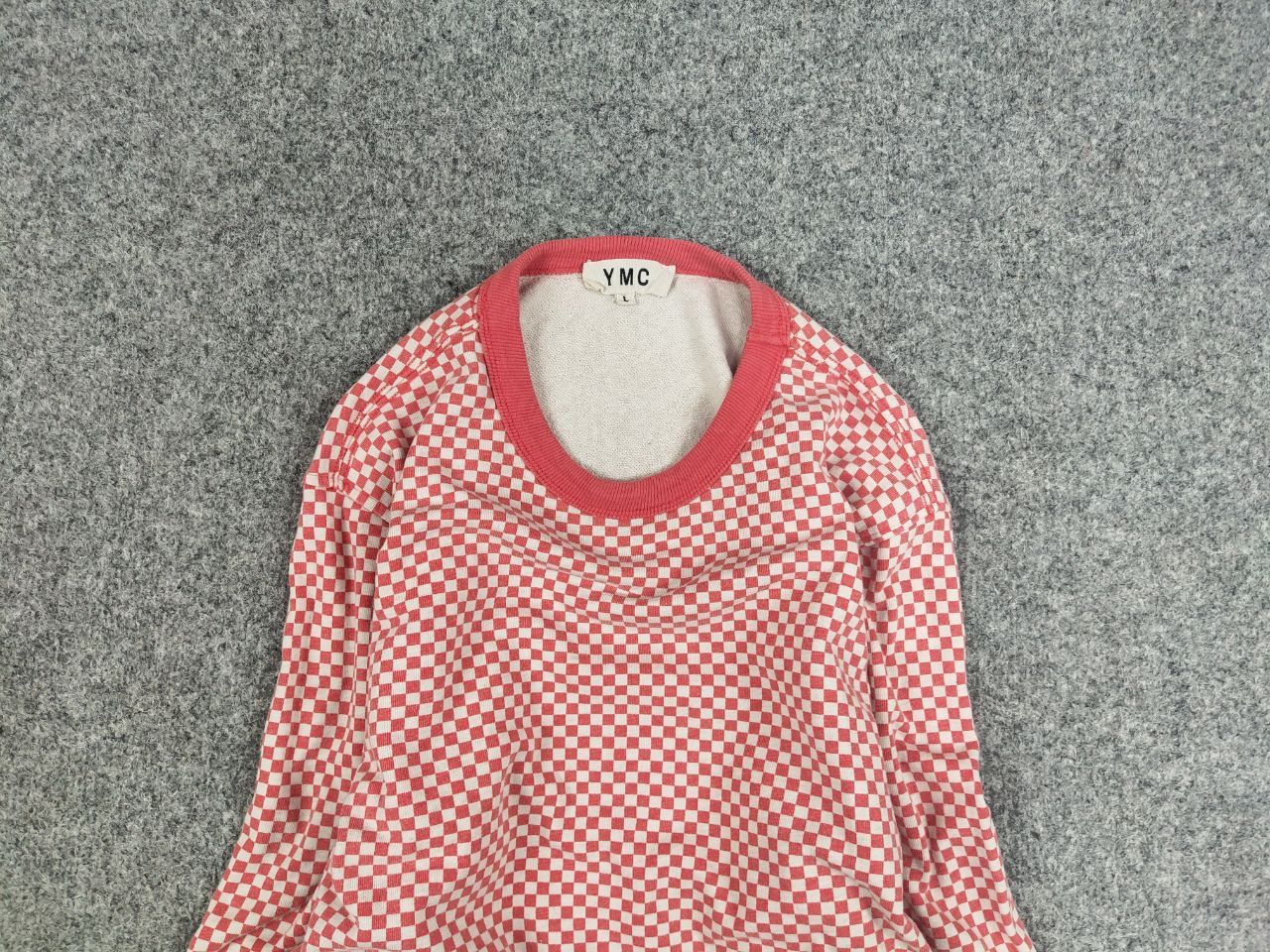 YMC Ymc you must create Designer classic crew chek Sweatshirt Size US L / EU 52-54 / 3 - 6 Thumbnail