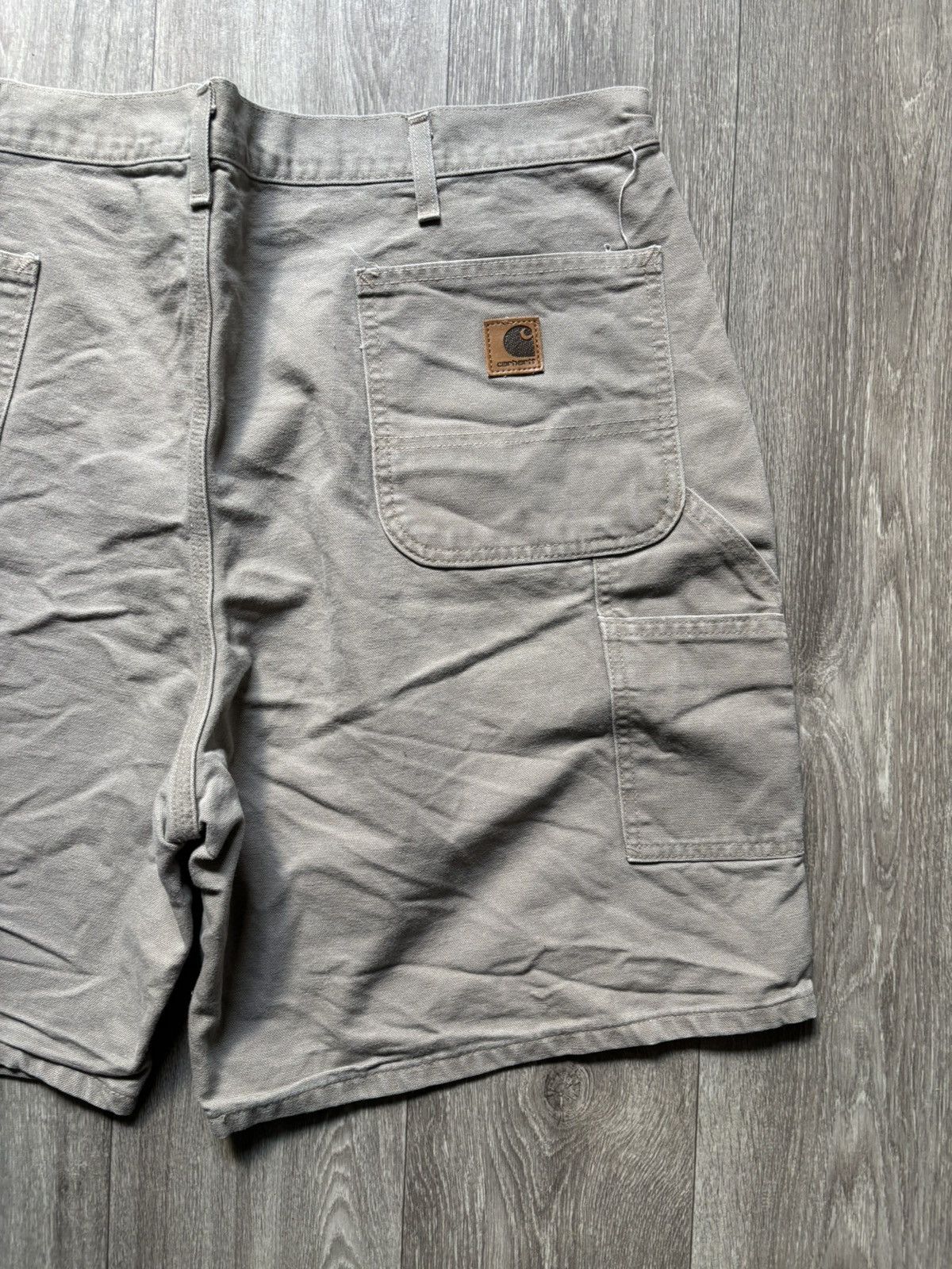 Carhartt Carhartt Beige Shorts — 42 x 8.5 Size US 42 / EU 58 - 4 Thumbnail