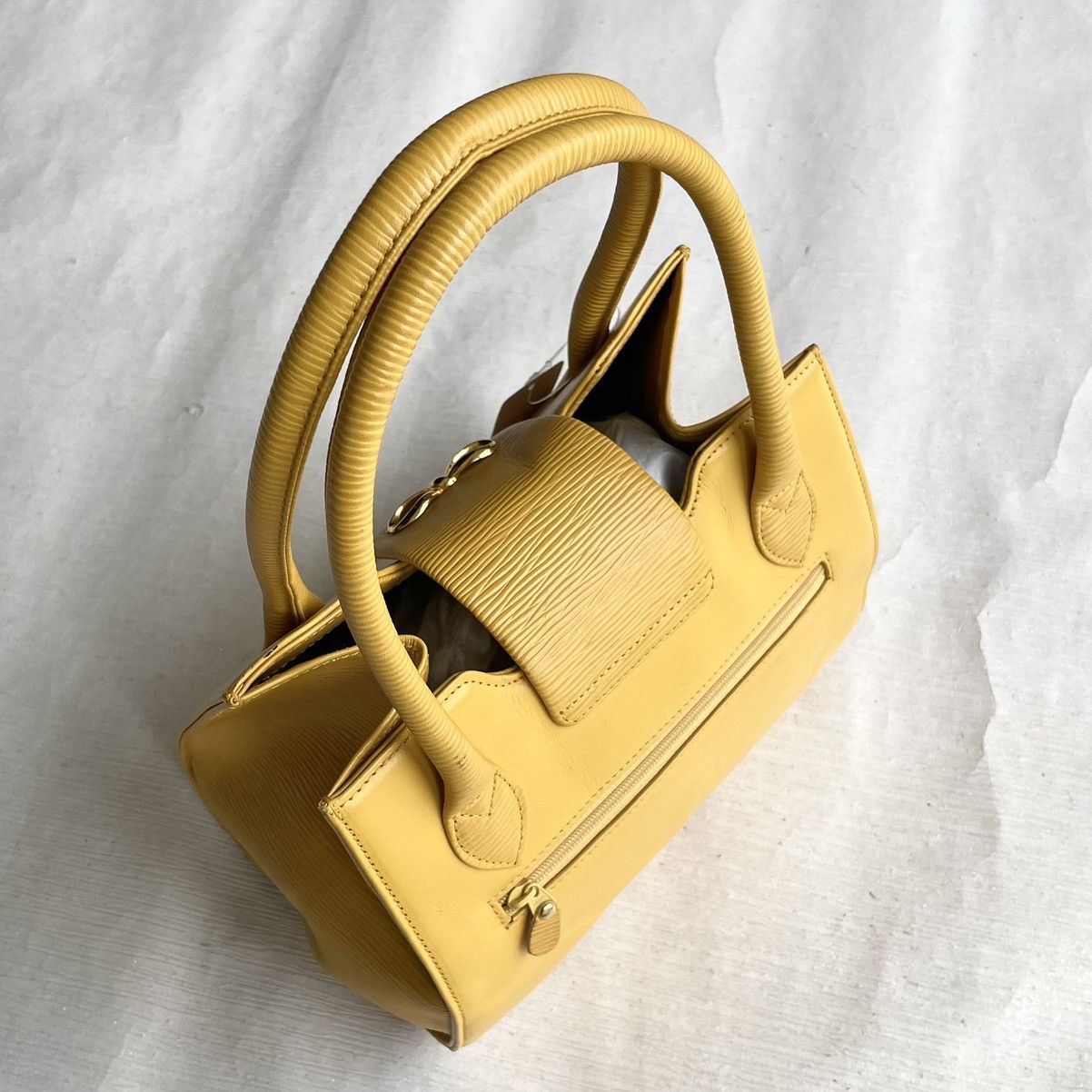 Hanae Mori × Leather × Vintage Vintage Hanae Mori Leather Handbag Size ONE SIZE - 7 Thumbnail
