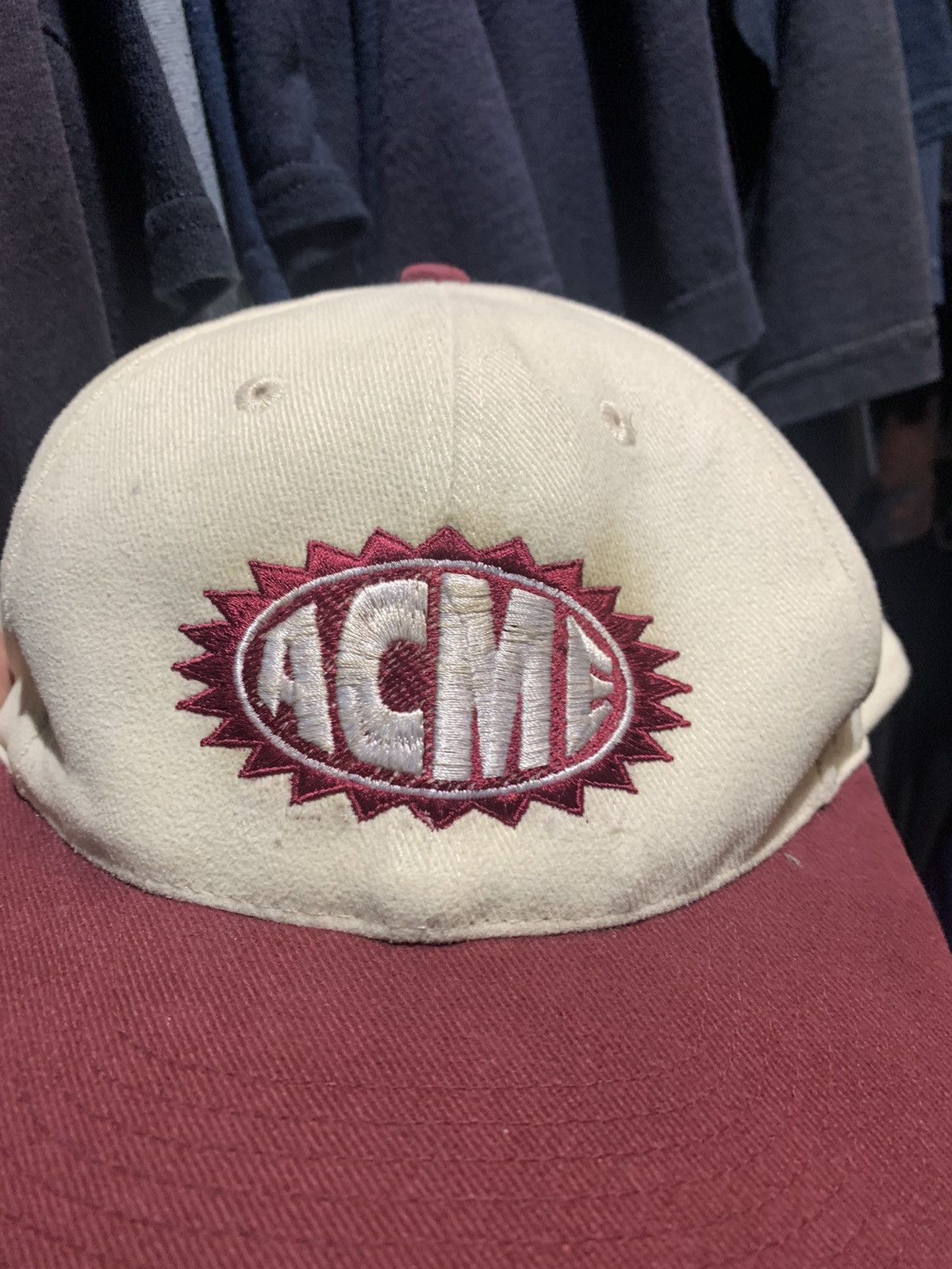 Acme Clothing × Vintage Vintage 90s Acme Clothing Logo Caps Size ONE SIZE - 2 Thumbnail