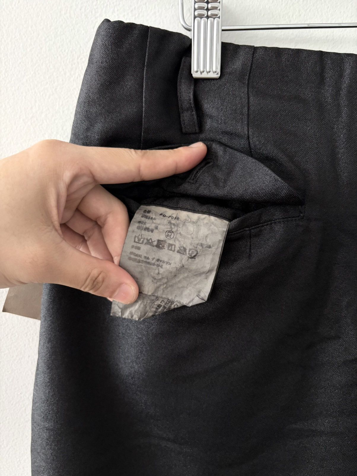 Comme des Garcons Homme Plus Comme des Garçons Homme Plus AD2019 Polyester Twill Pants Size US 32 / EU 48 - 6 Thumbnail