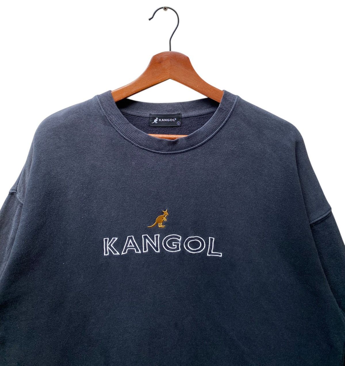 Kangol Vintage Kangol Sweatshirt Spellout Pullover Jumper Crewneck Size US L / EU 52-54 / 3 - 2 Thumbnail