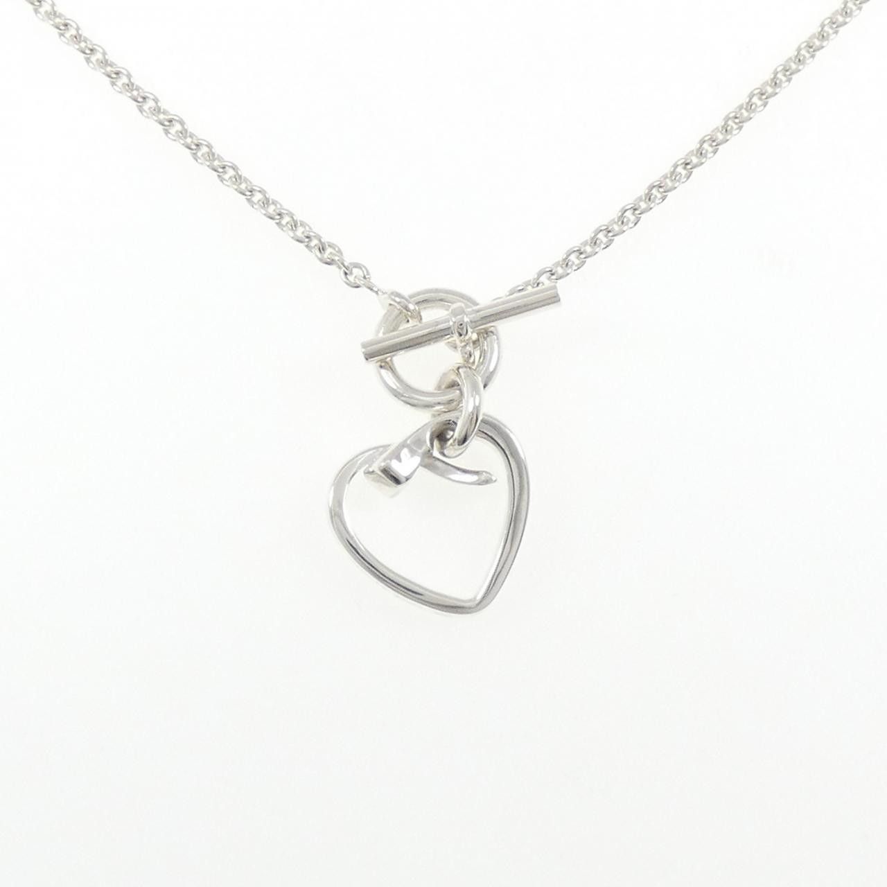 Hermes Hermes Hermes 925 Silver Necklace Precious Metal Necklace DUTY FREE for USA Size ONE SIZE - 1 Thumbnail