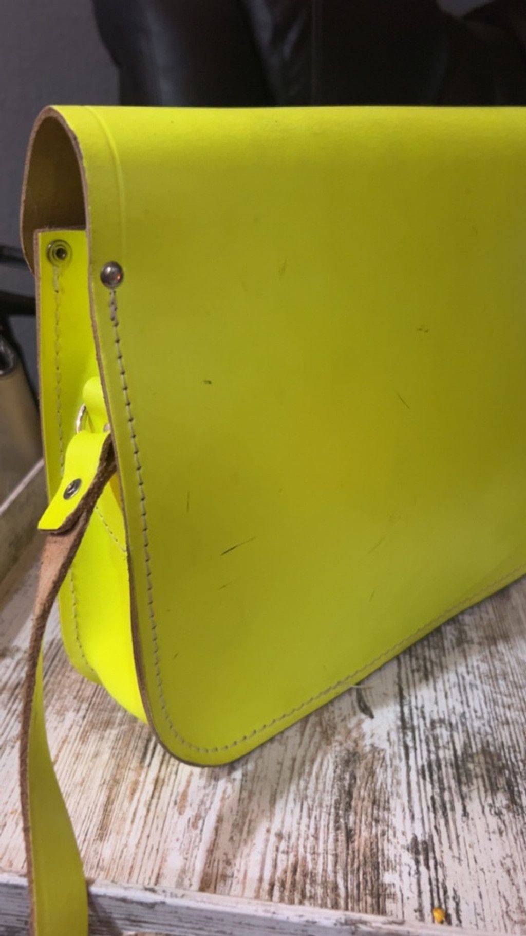 Other Women's The Cambridge Satchel Company Neon Yellow Satchel On Size ONE SIZE - 4 Thumbnail