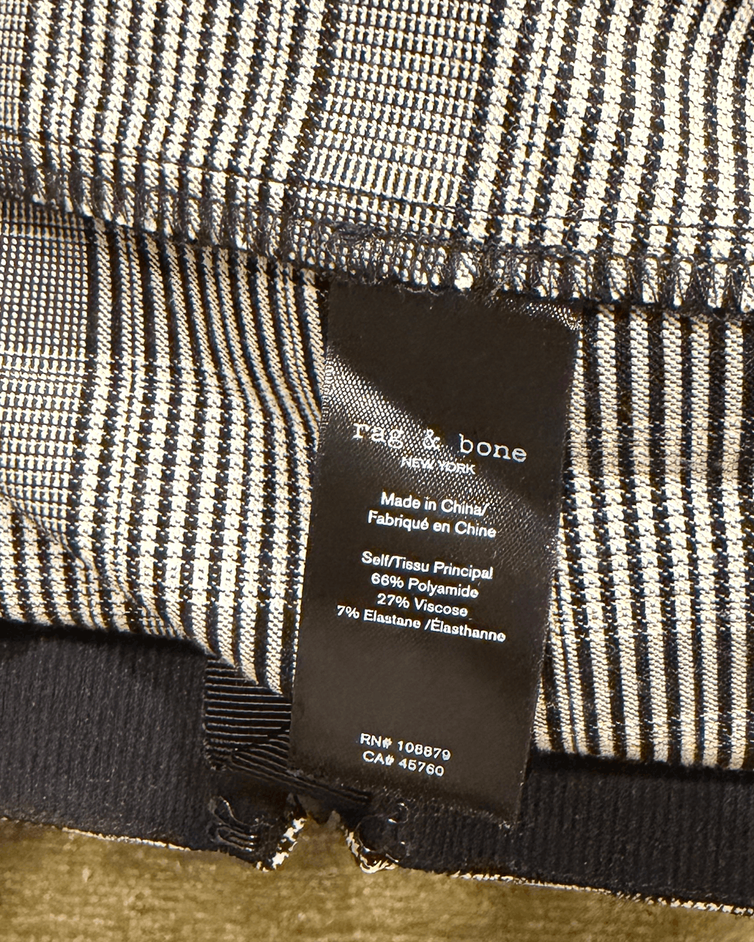 Rag & Bone Rag & Bone Simone Plaid Pants Size 27" / US 4 / IT 40 - 3 Thumbnail