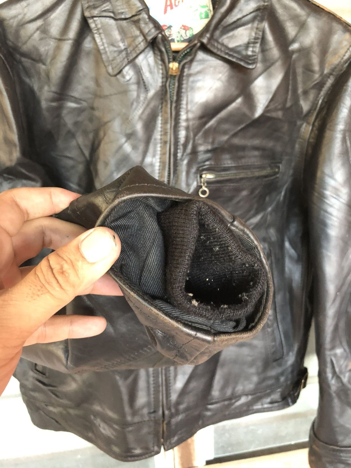 Aero Leathers Vintage Aero Leathers Genuine Horsehide Motorcycle Jacket Size US M / EU 48-50 / 2 - 7 Thumbnail