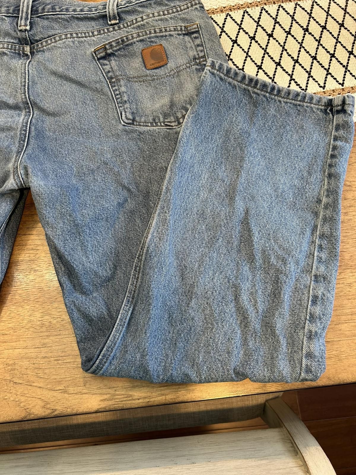 Carhartt Carhartt Classic Light Blue Denim Jeans Size US 40 / EU 56 - 7 Thumbnail