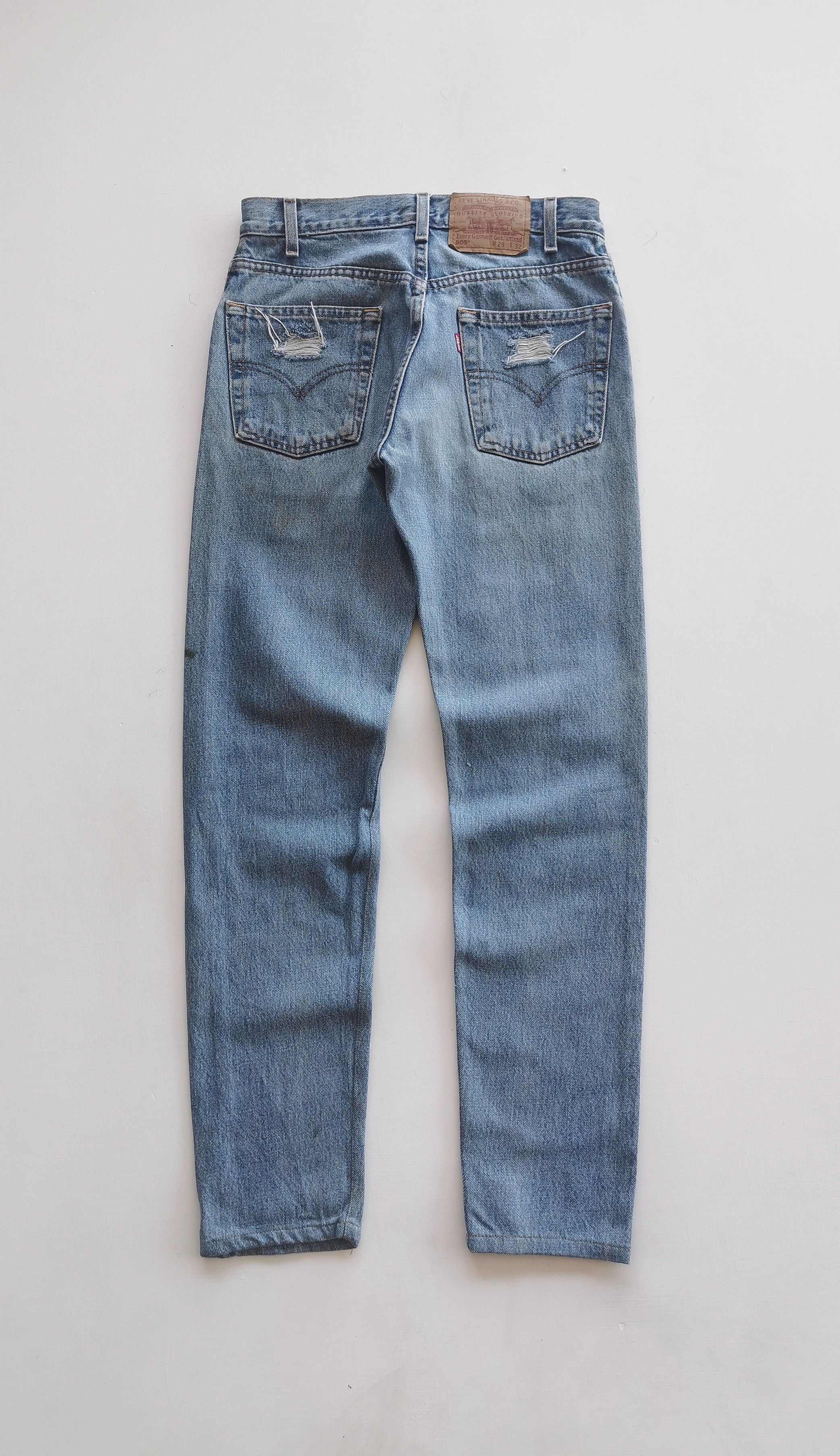 Levi's Vintage Levi's 505 Thrashed Size US 29 - 10 Thumbnail