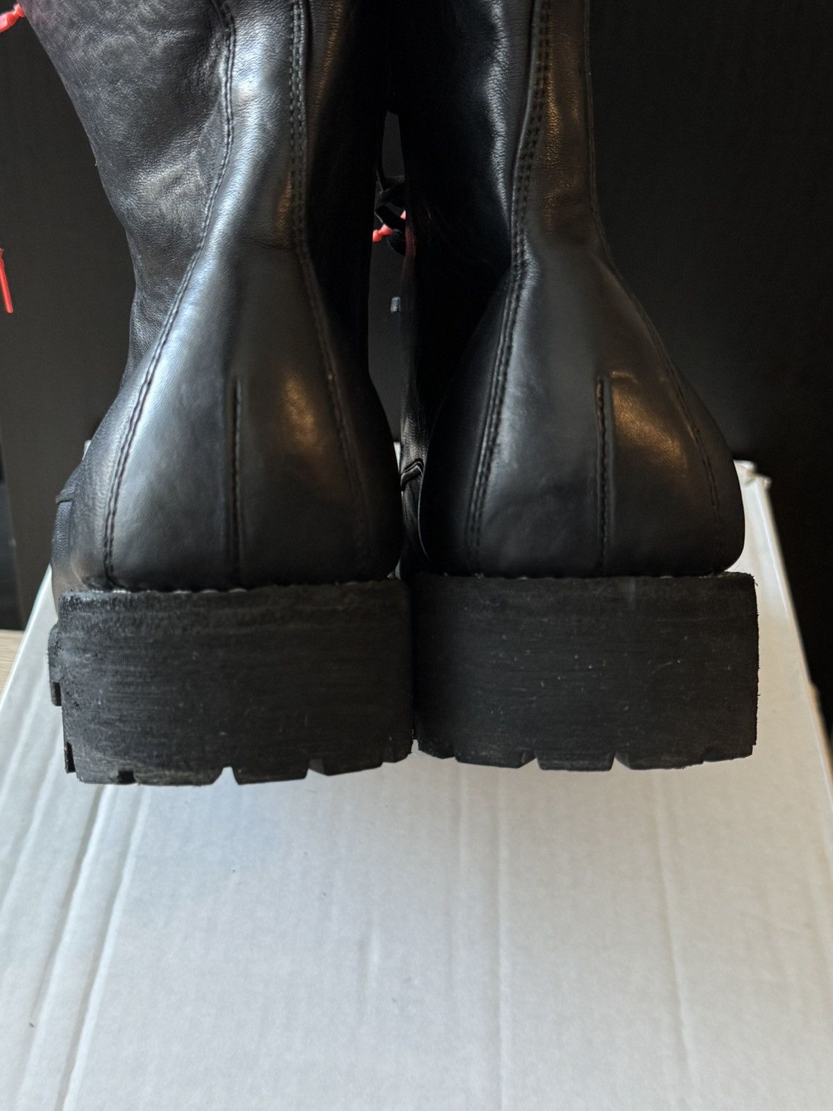 Guidi Guidi 79085V Ankle High Horse Leather All Black Boots Size US 10 / EU 43 - 10 Thumbnail